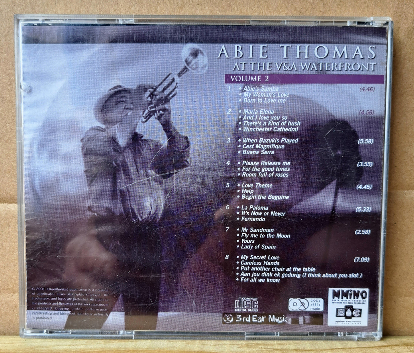 Abie Thomas - At the Waterfront (volume 2) cd