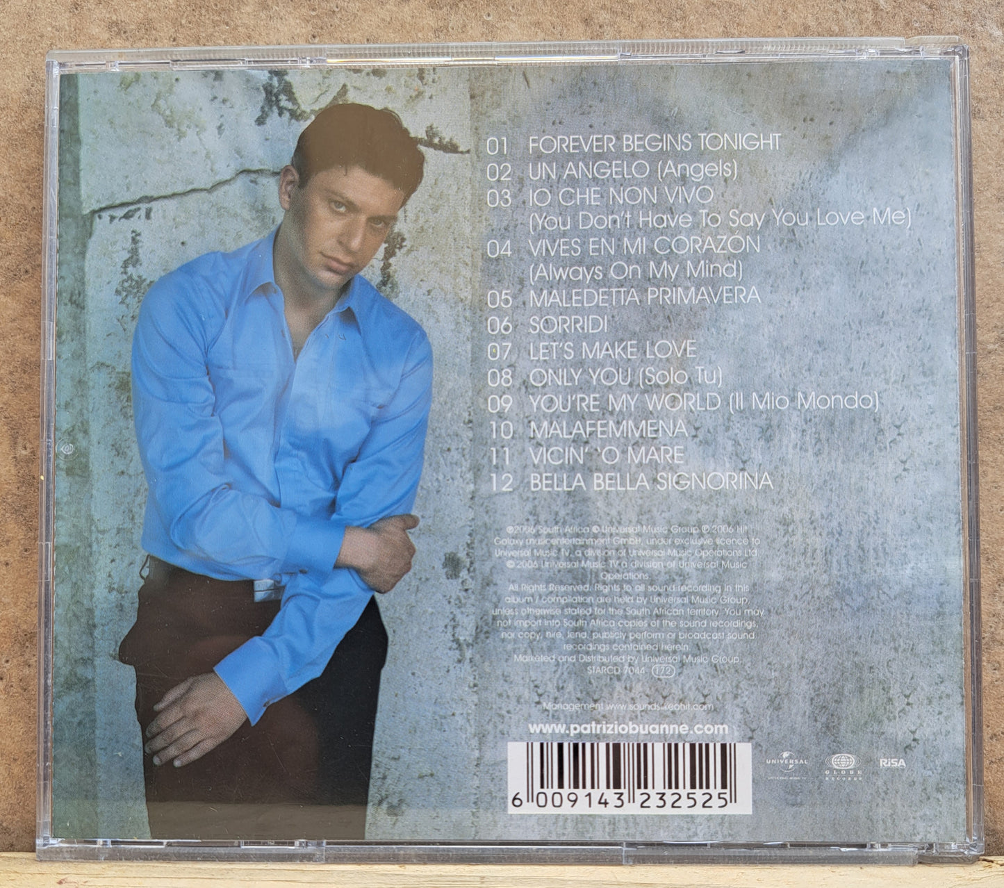 Patrizio Buanne - Forever begins tonight (cd)