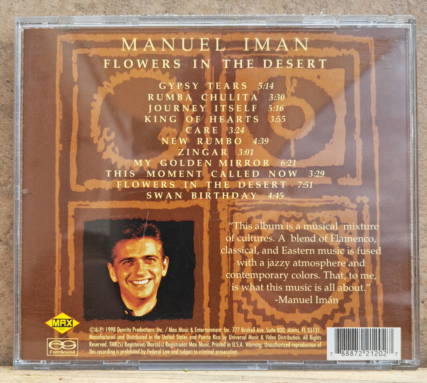 Manuel Iman - Flowers in the desert (cd)