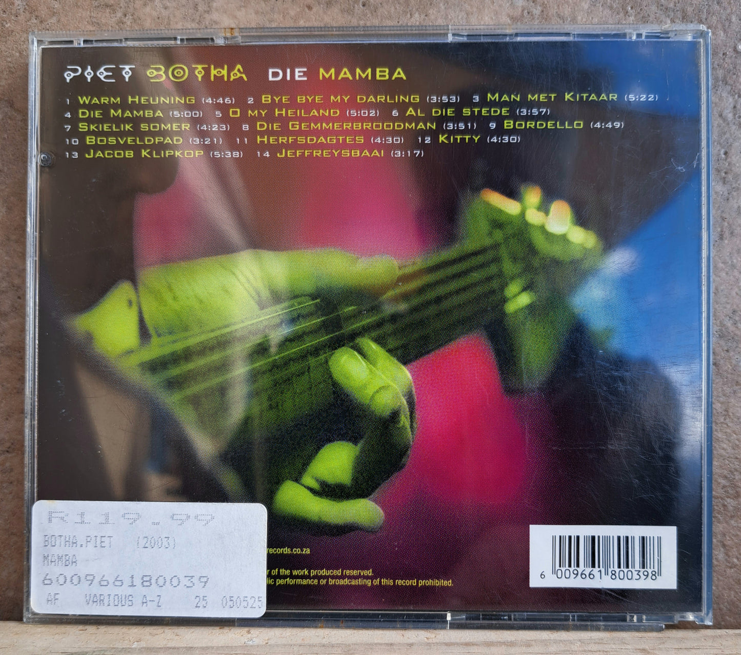 Piet Botha - Die Mamba (cd)