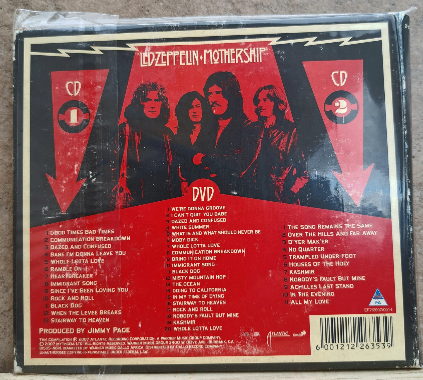 Led Zeppelin - Mothership (double cd/dvd combo)