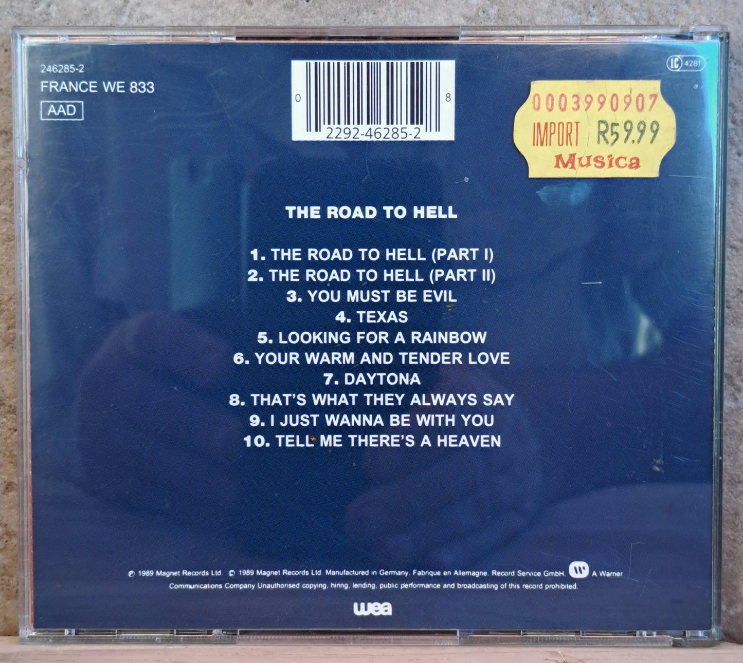 Chris Rea - The road to hell (cd)