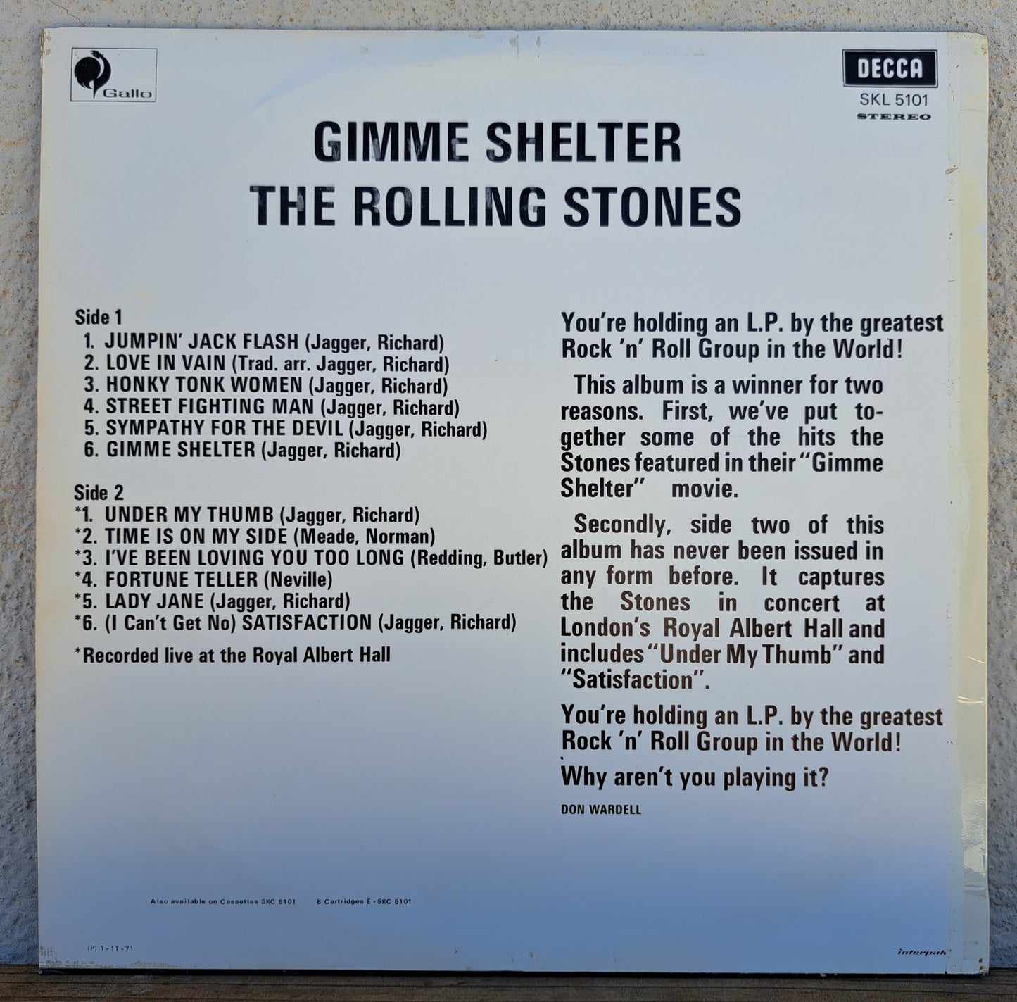 The Rolling Stones - Gimme Shelter