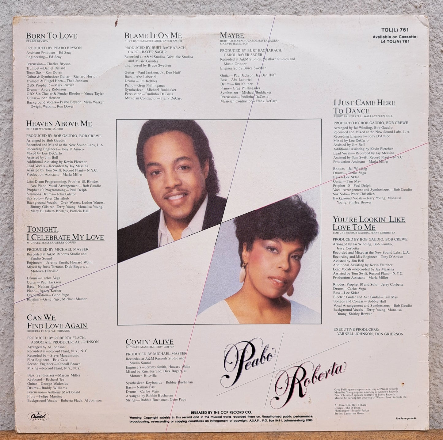 Peabo Bryson & Roberta Flack - Born to love