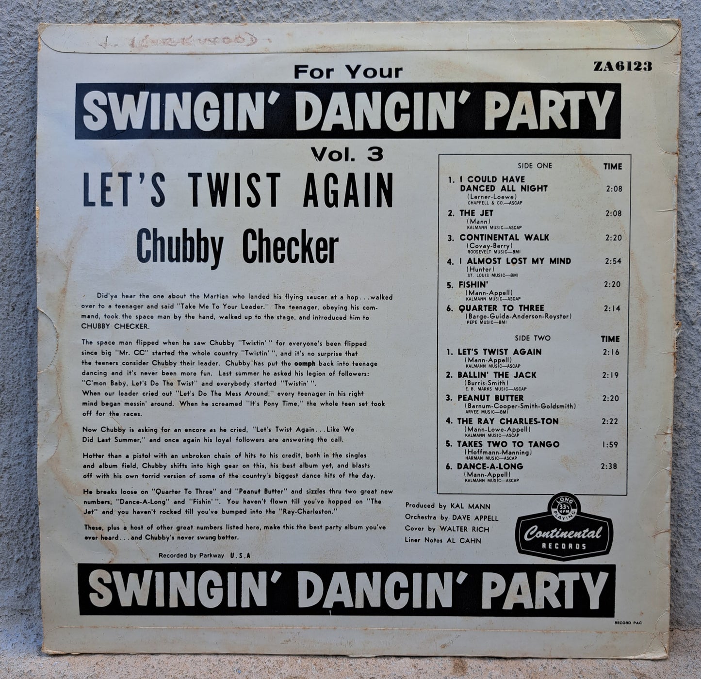 Chubby Checker - Let's twist again