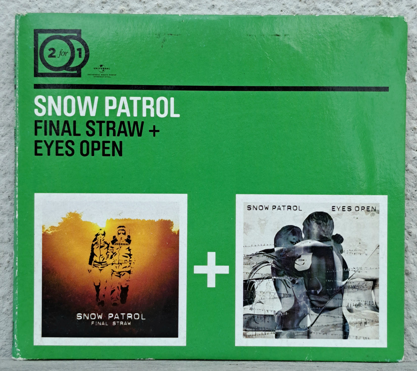 Snow Patrol - Final Straw + Eyes open (2 for 1) cd