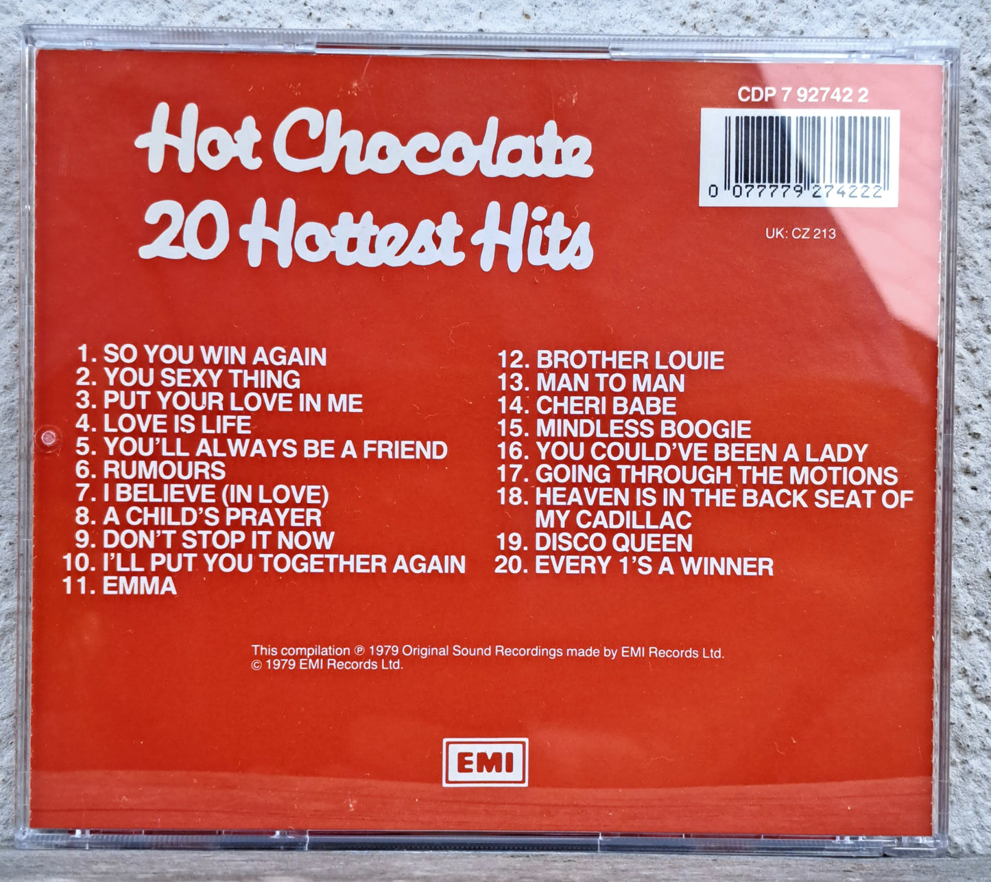 Hot Chocolate - 20 Hottest Hits (cd)