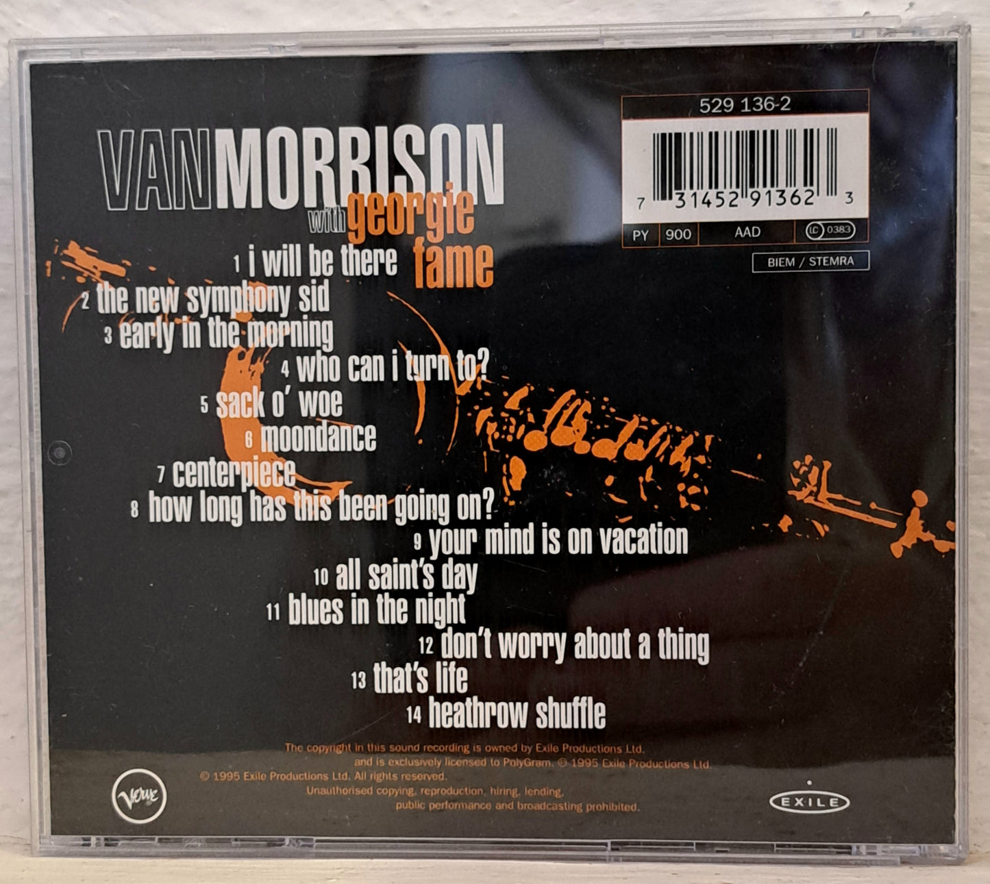 Van Morrison - How long has this been going on (with Georgie Fame and friends) cd