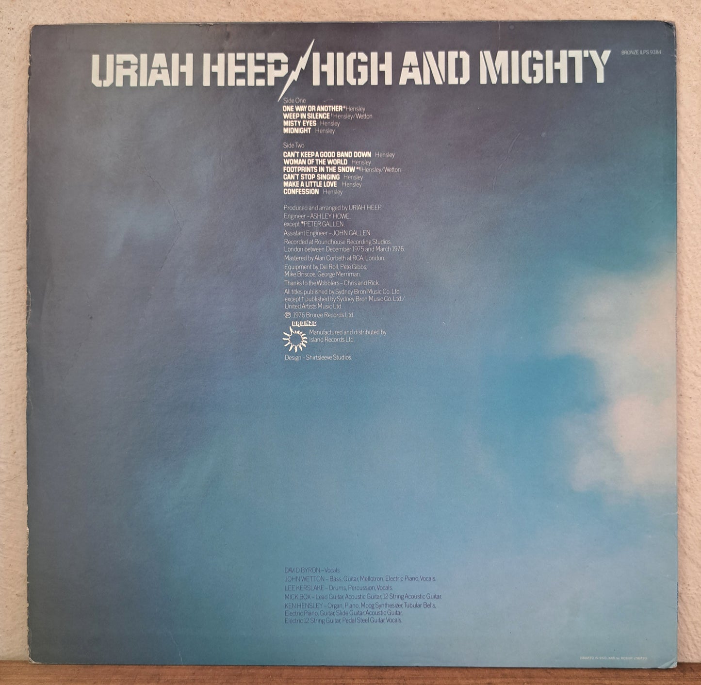 Uriah Heep - High and Mighty