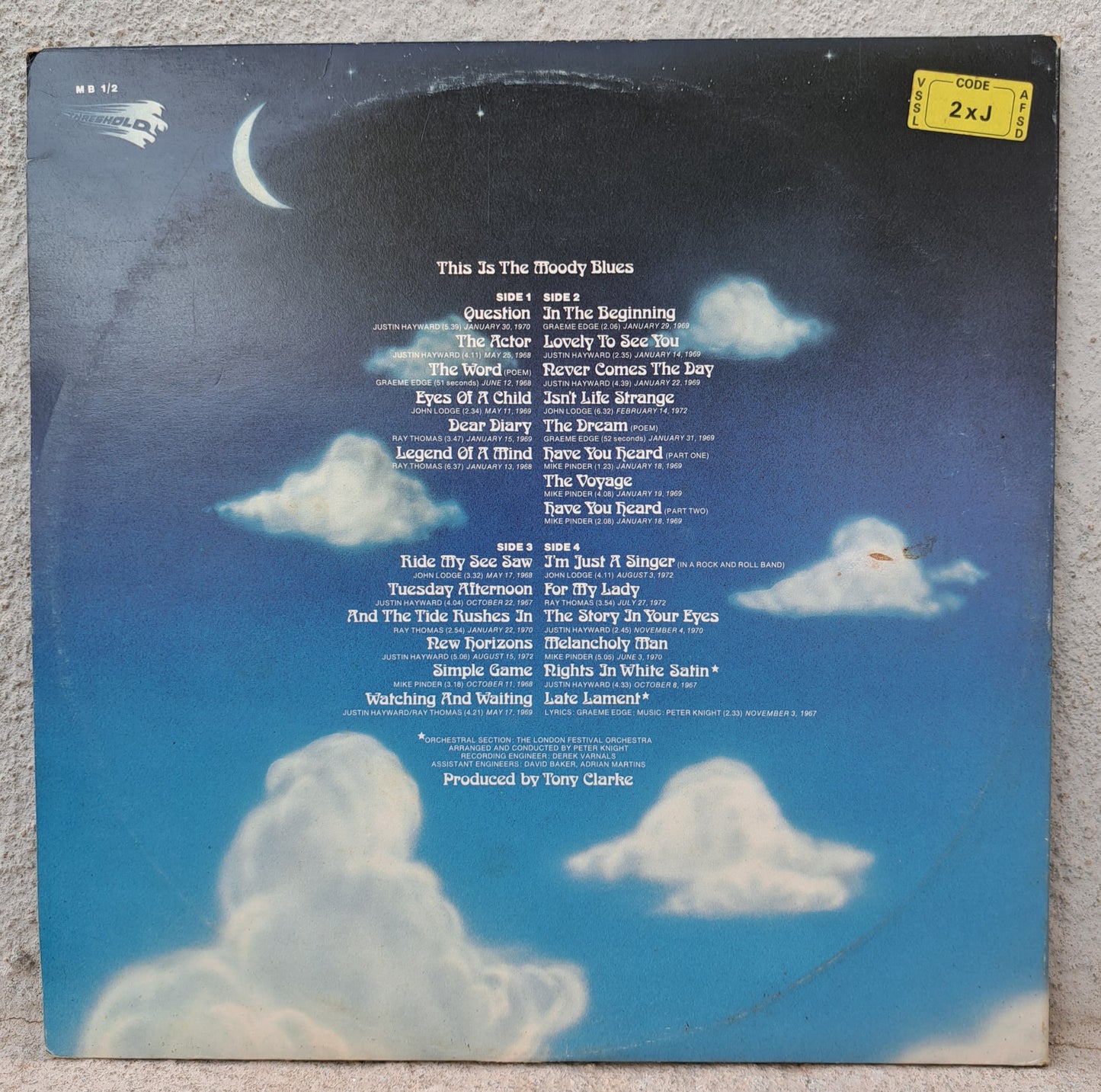 The Moody Blues - This is the Moody Blues (double album)