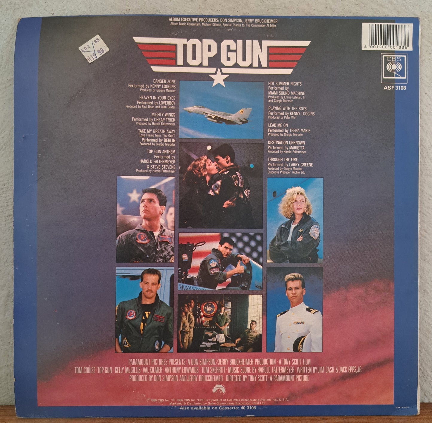 Top Gun - Motion picture soundtrack