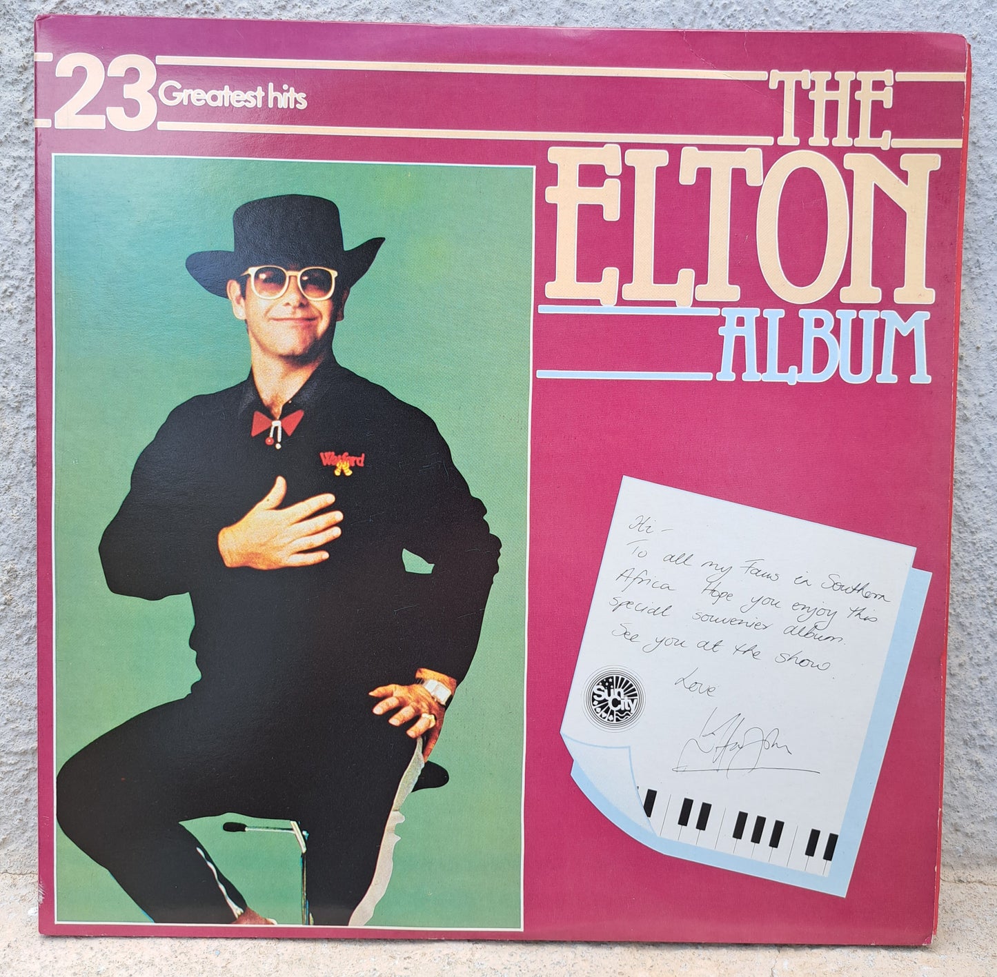 Elton John - The Elton John album, 23 greatest hits (double album)