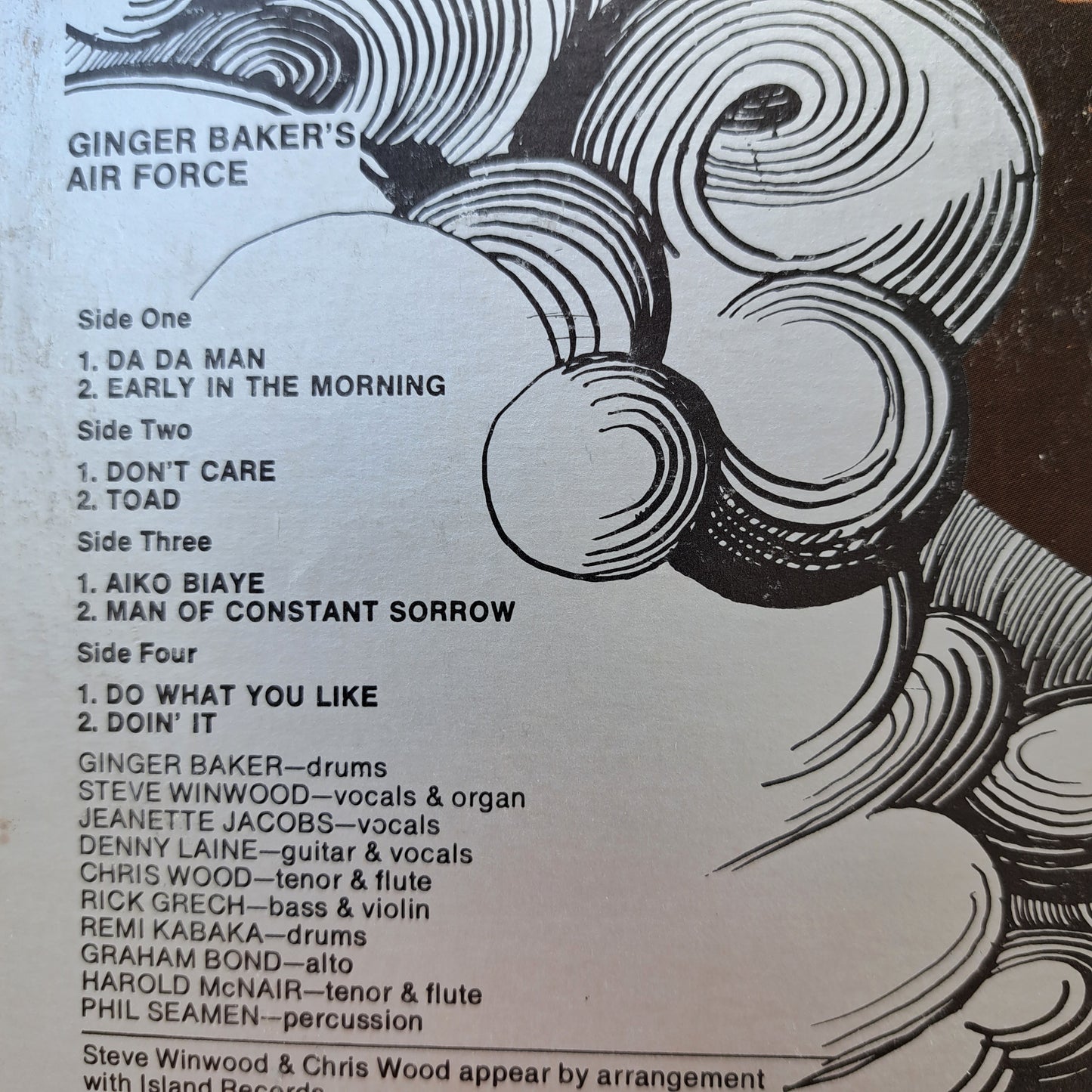 Ginger Baker's Air Force - Live, double album