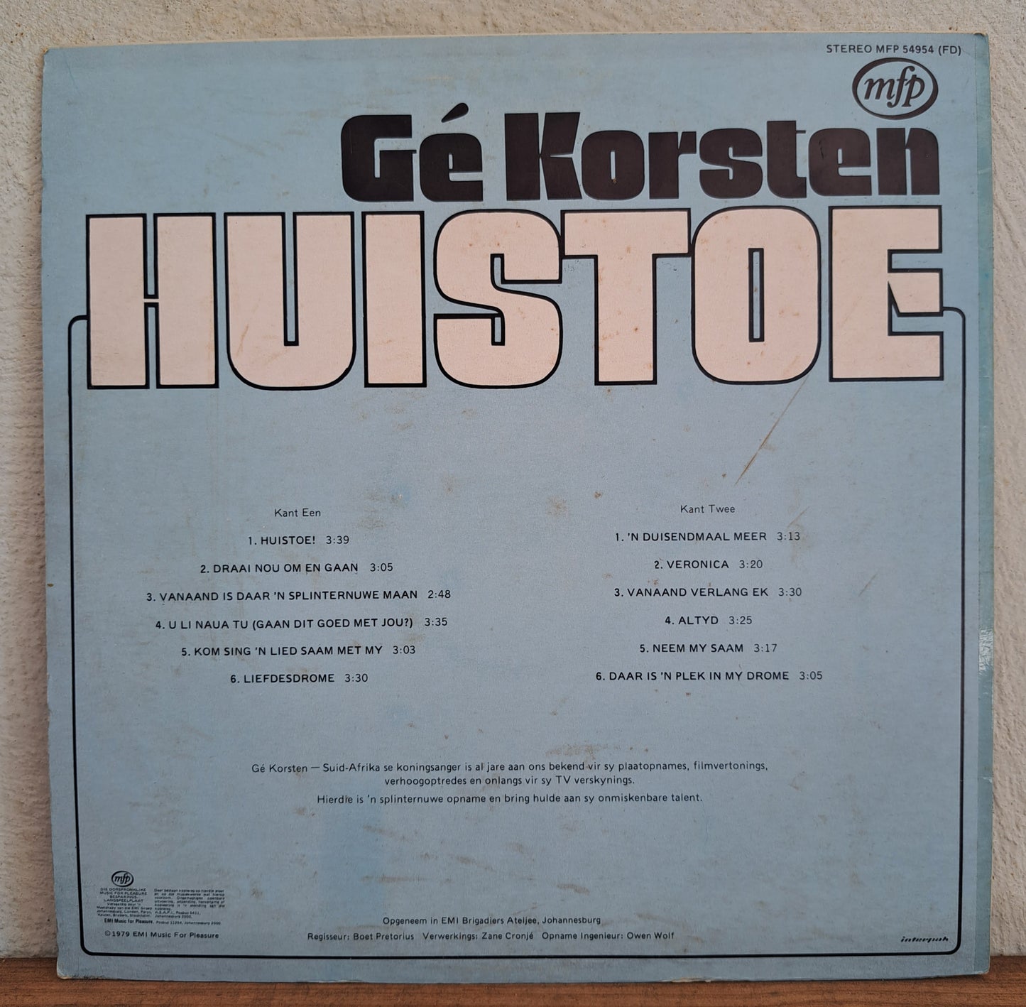 Ge Korsten - Huistoe