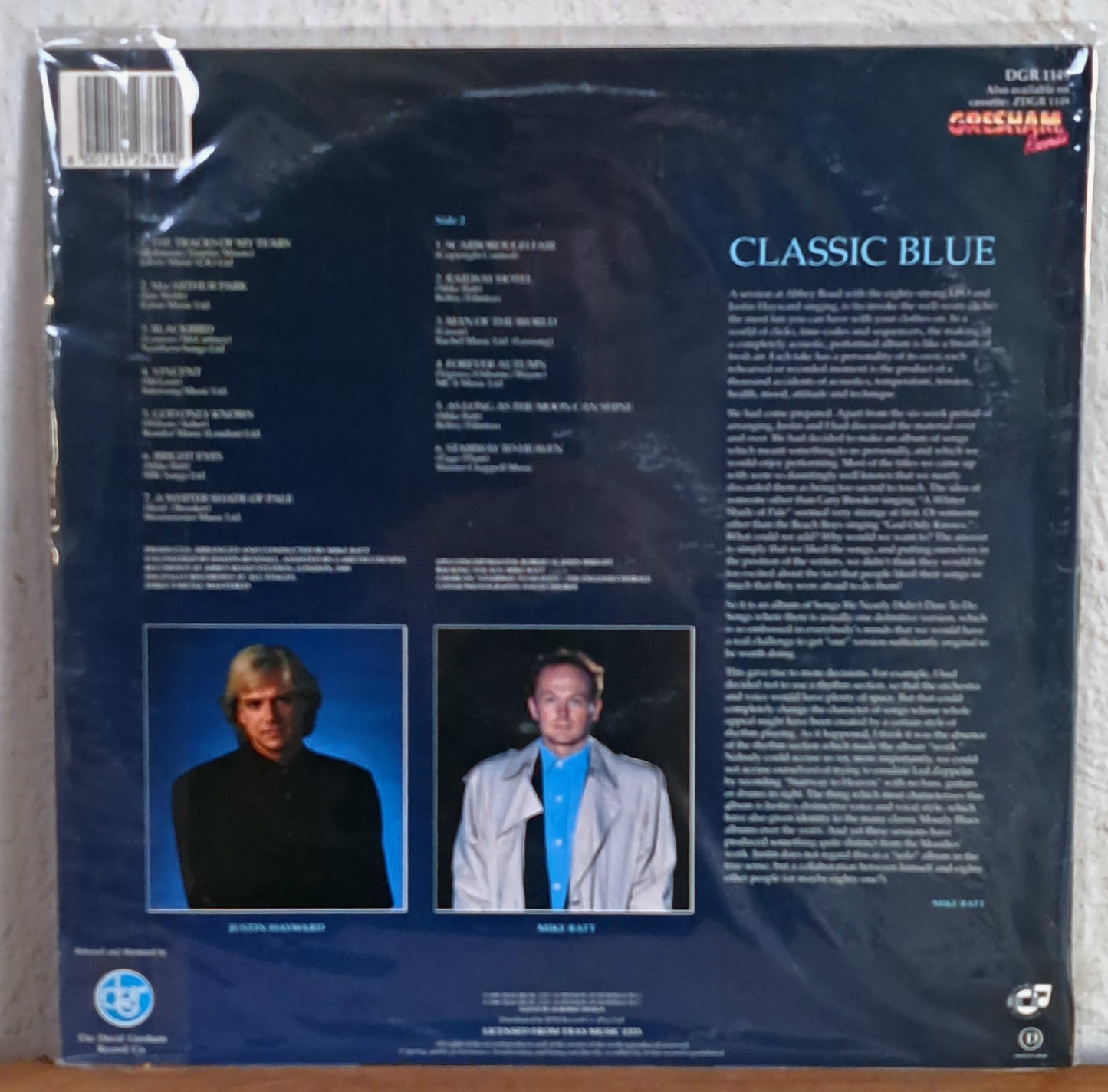 Justin Hayward with Mike Batt and the London Philharmonic Orchestra - Classic Blue, a collection of classic songs