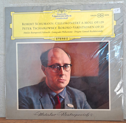 Mstislav Rostropovich with the Leningrader Philharmonic - Schumann & Tschaikowsky