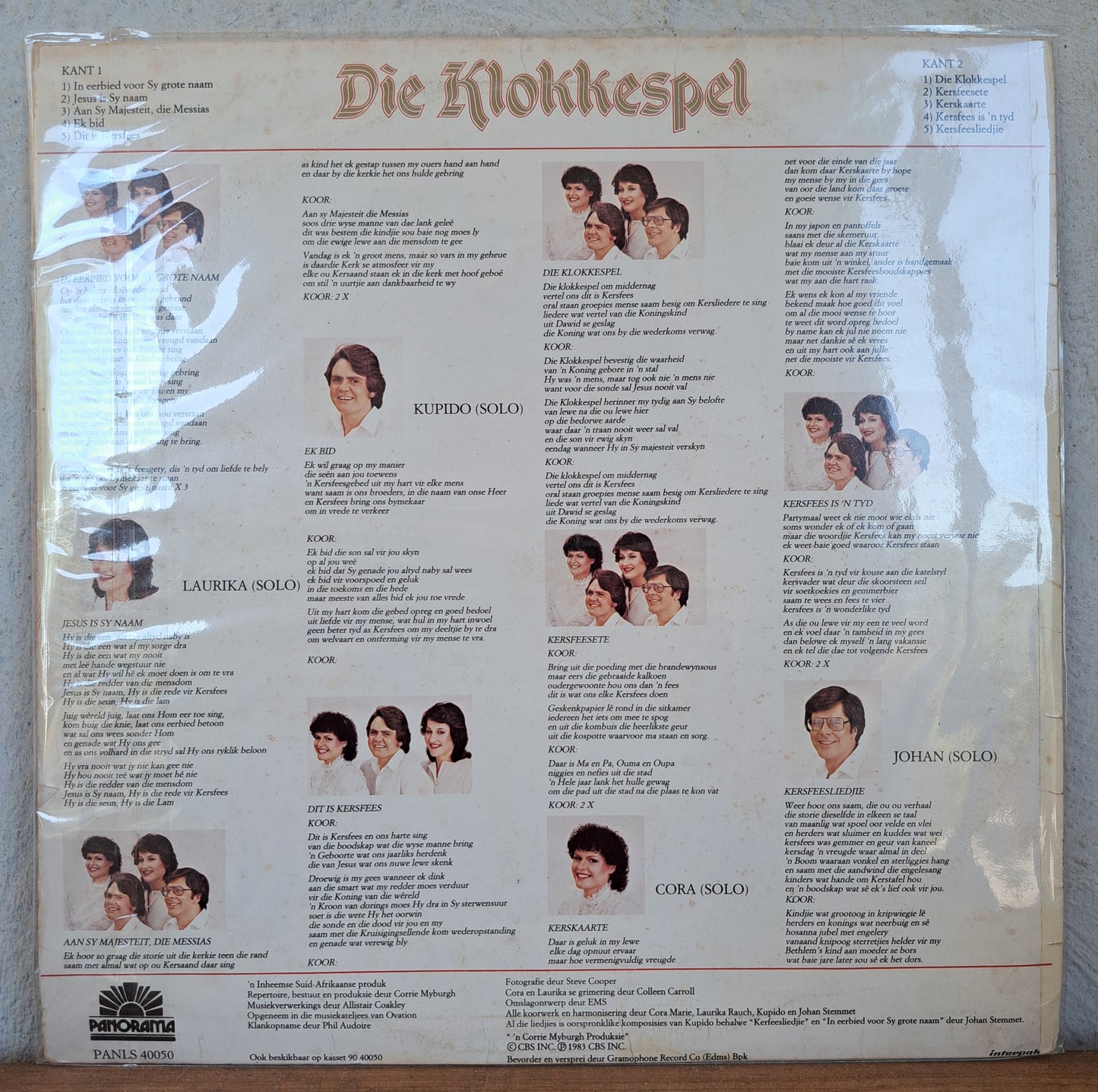 Die Klokkenspel - met Laurika Rauch, Kupido, Cora Marie and Johan Stemmet