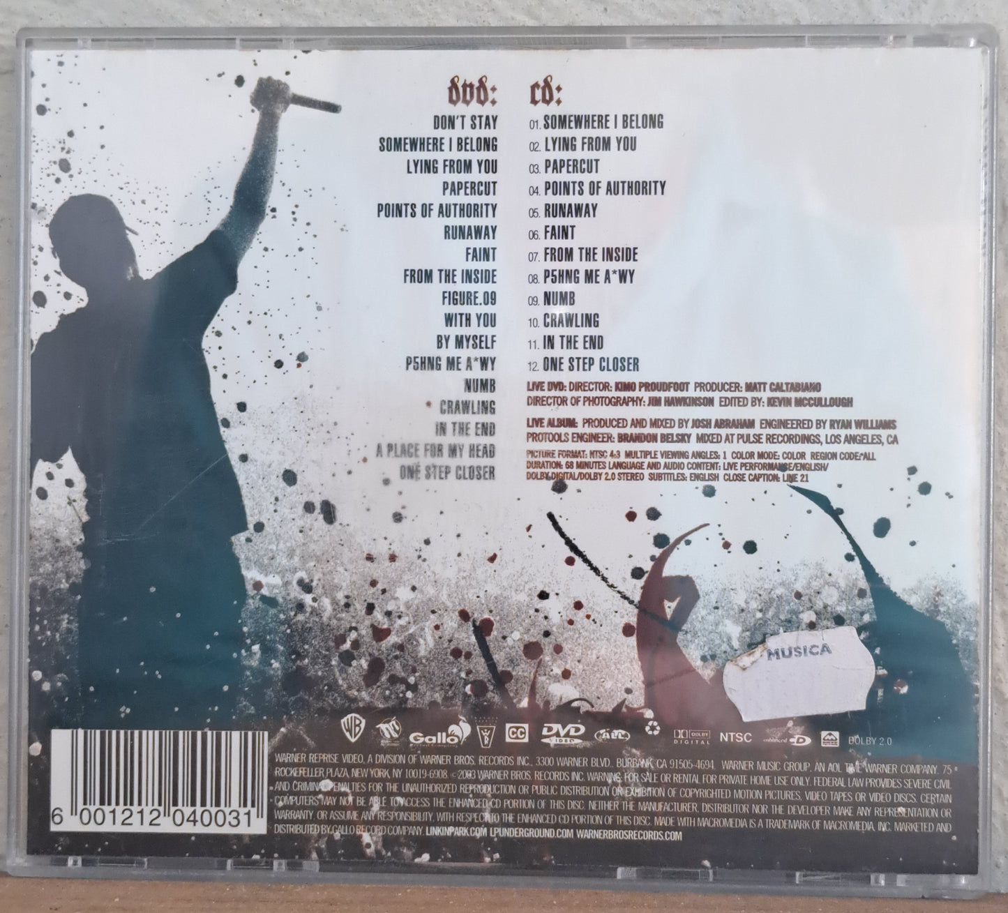 Linkin Park - Live in Texas (cd/dvd combo)