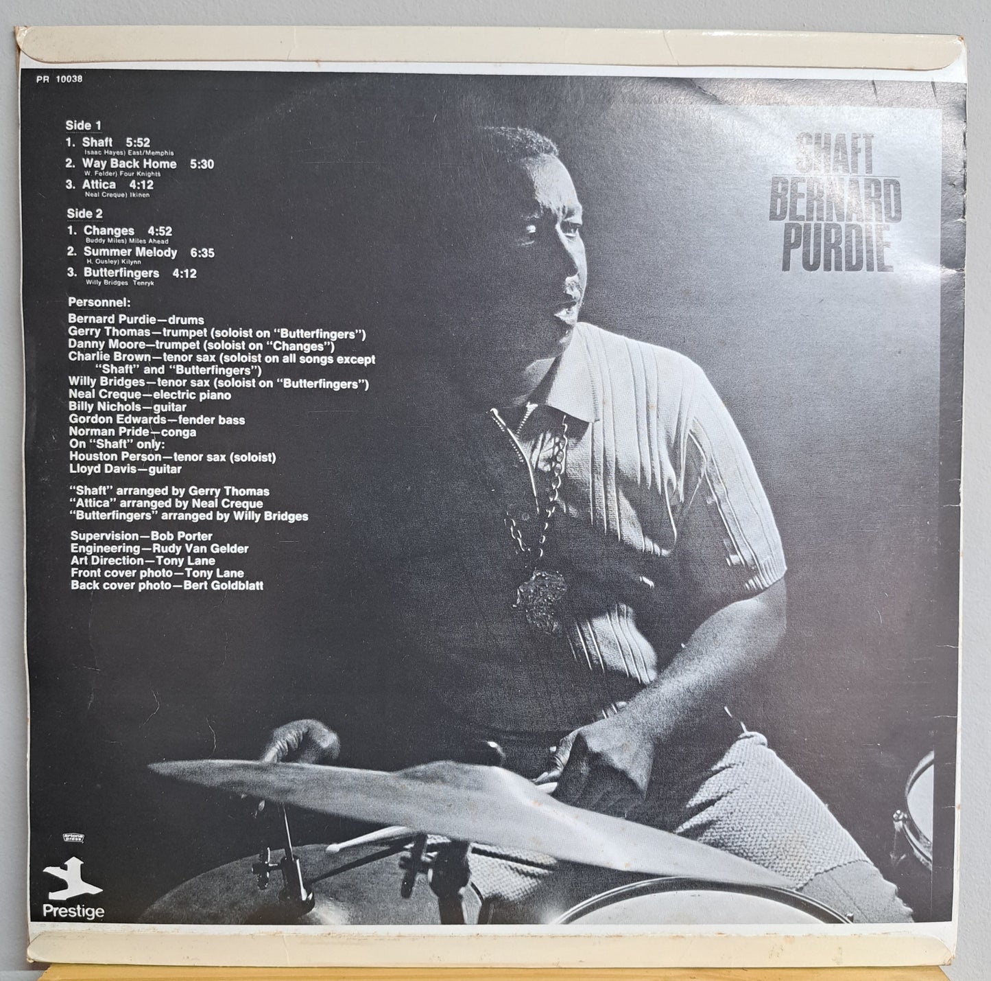 Bernard Purdie - Shaft