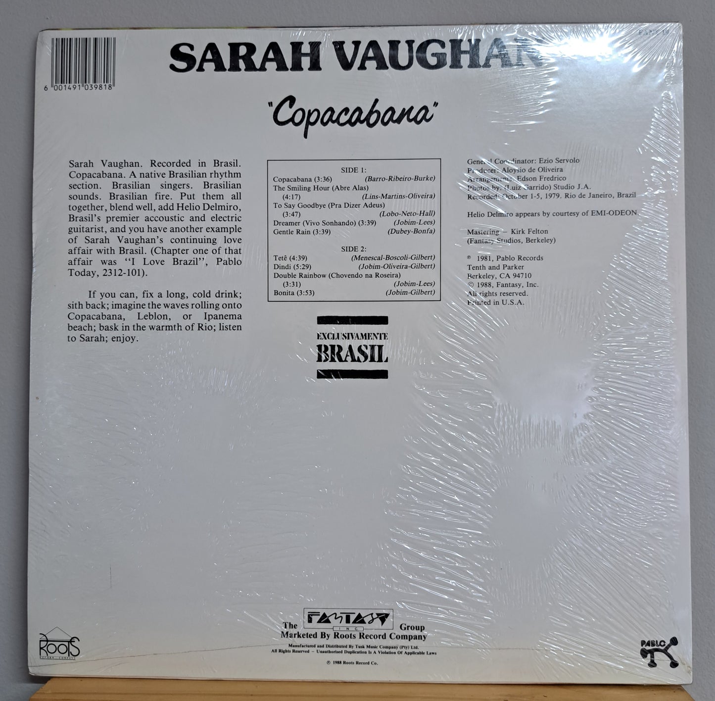 Sarah Vaughan - Copacabana