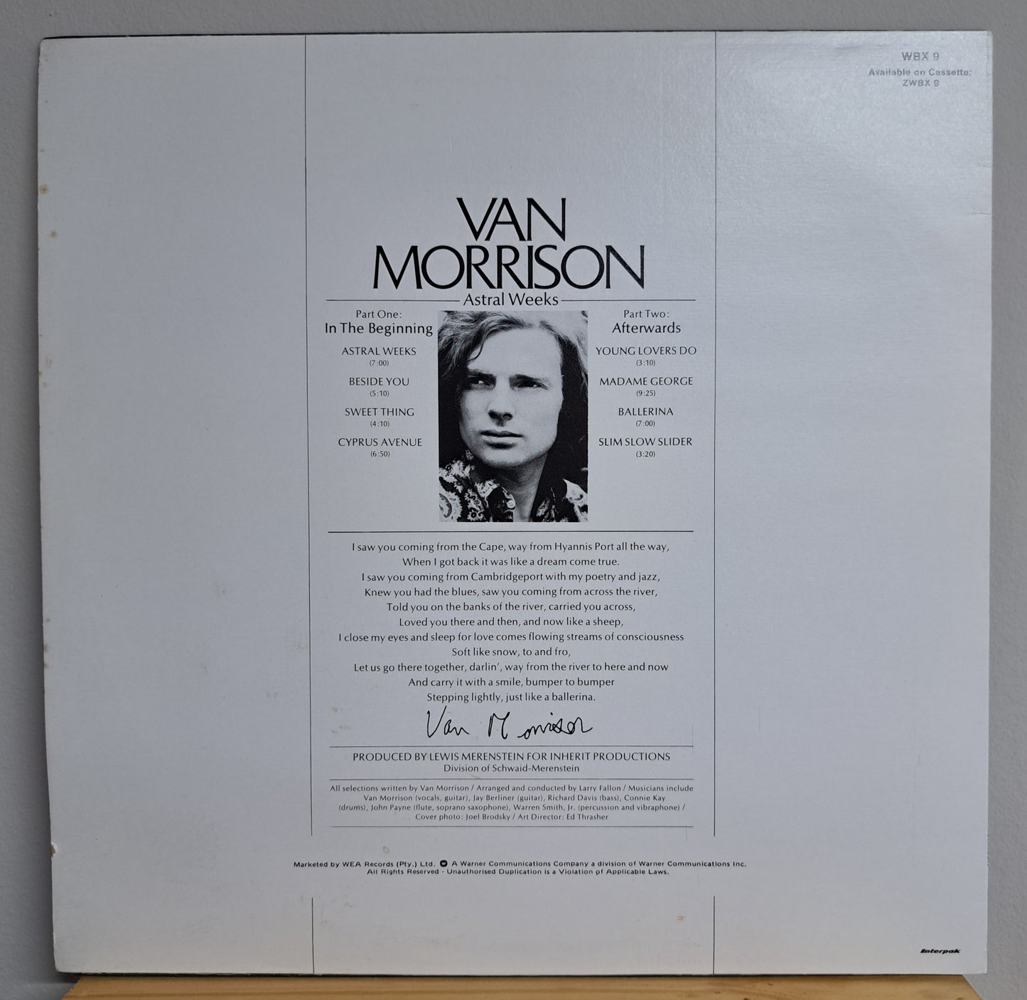 Van Morrison - Astral Weeks