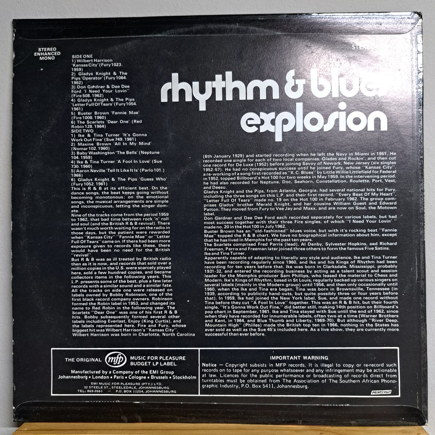 Rhythm & Blues Explosion - (various artists)