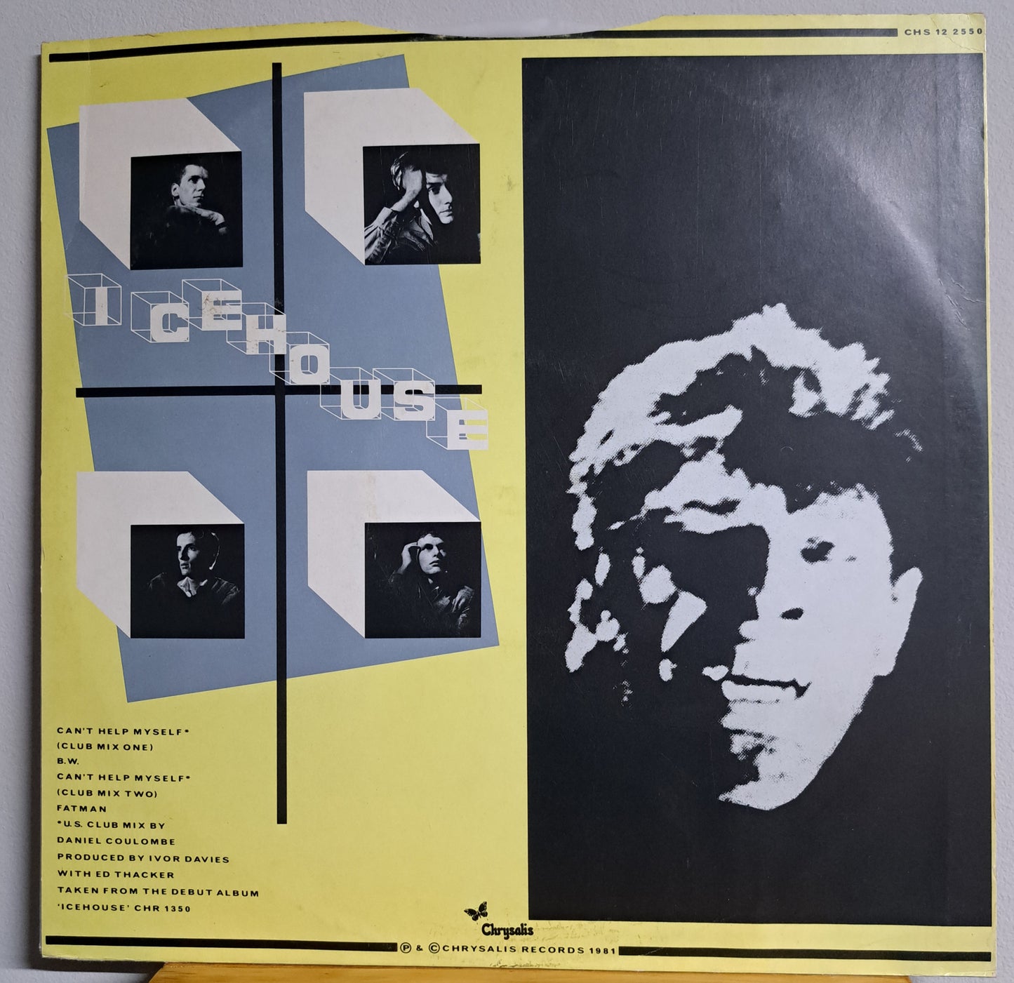 Ice house- Can't help myself (12" maxi single)