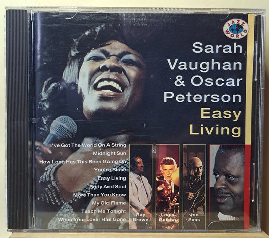 Sarah Vaughan & Oscar Peterson - Easy Living (cd)