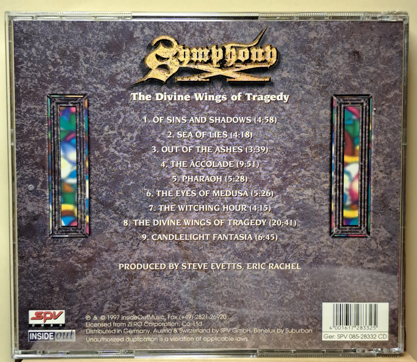 Symphony X - The divine wings of tragedy (cd)