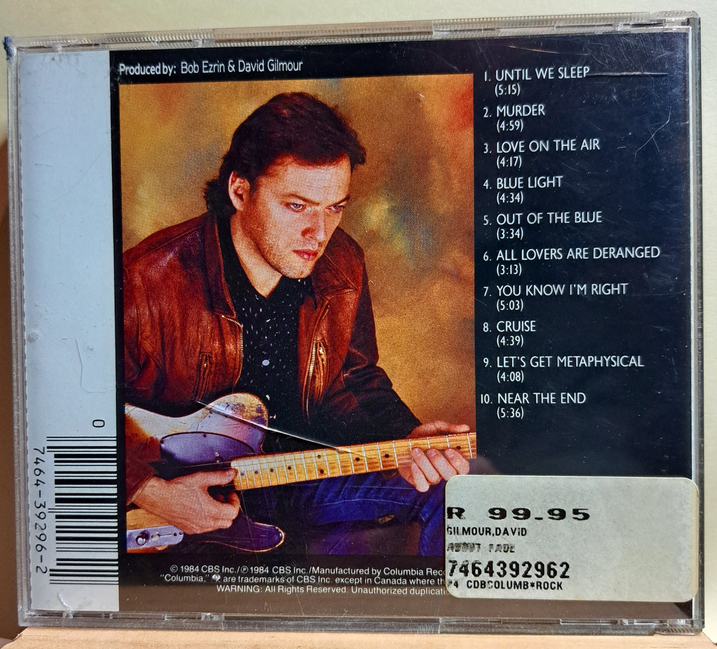 David Gilmour - About Face (cd)