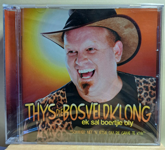 Thys die Bosveldklong - Ek sal boertjie bly (cd, new/sealed)