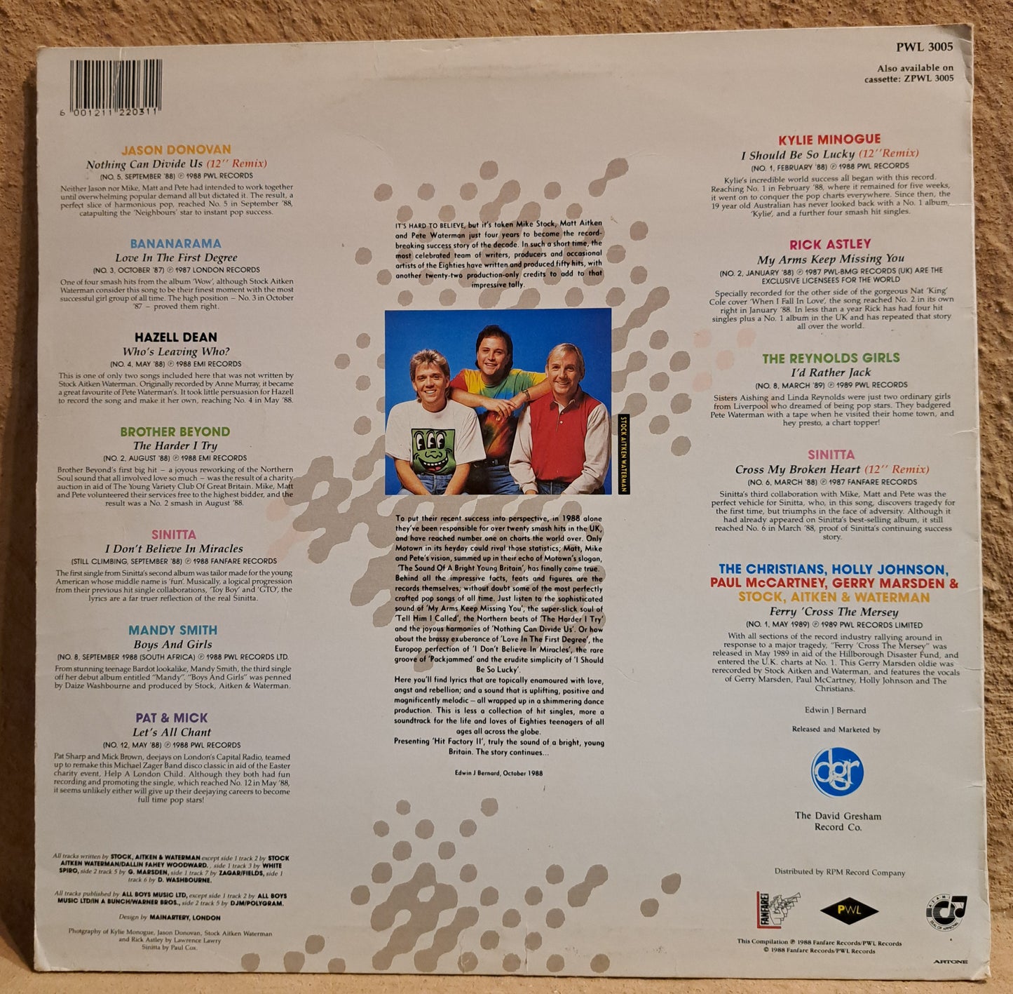 The Hit Factory - The best of Stock, Aitken, Waterman Vol.2