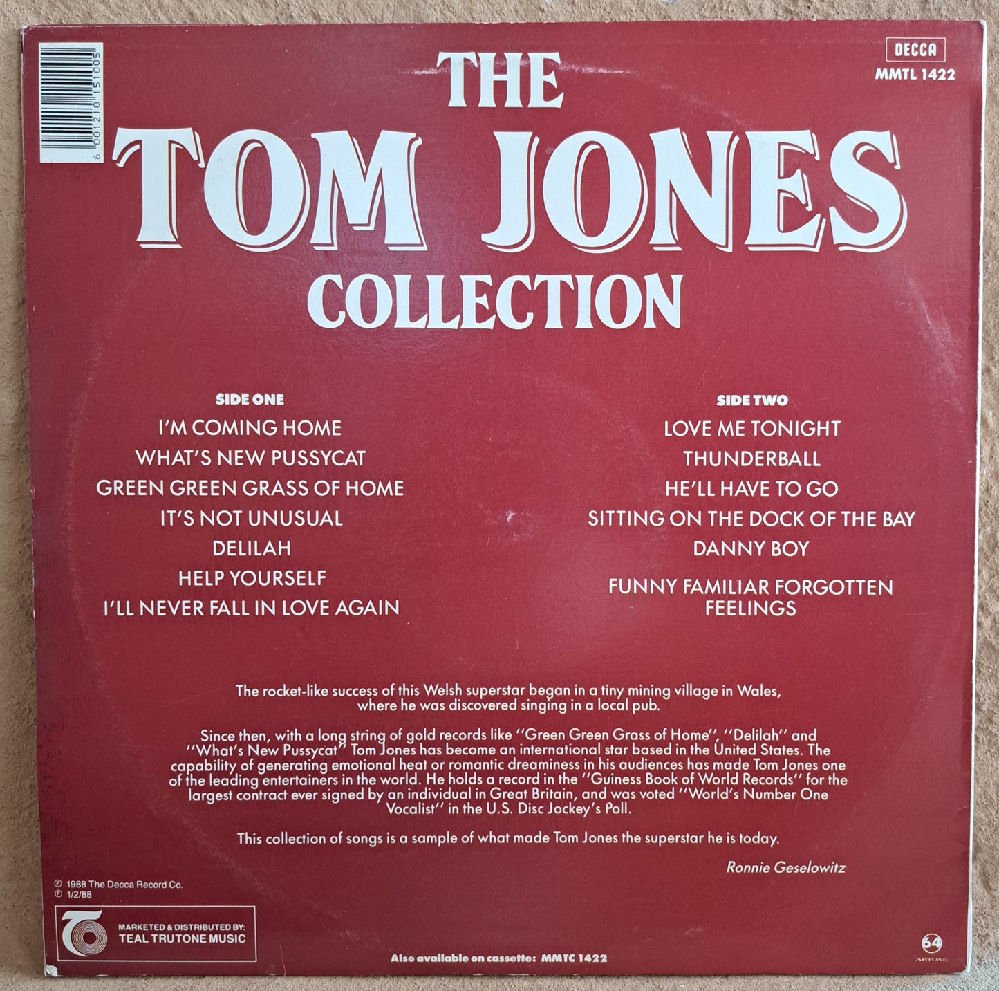 Tom Jones - The Tom Jones collection