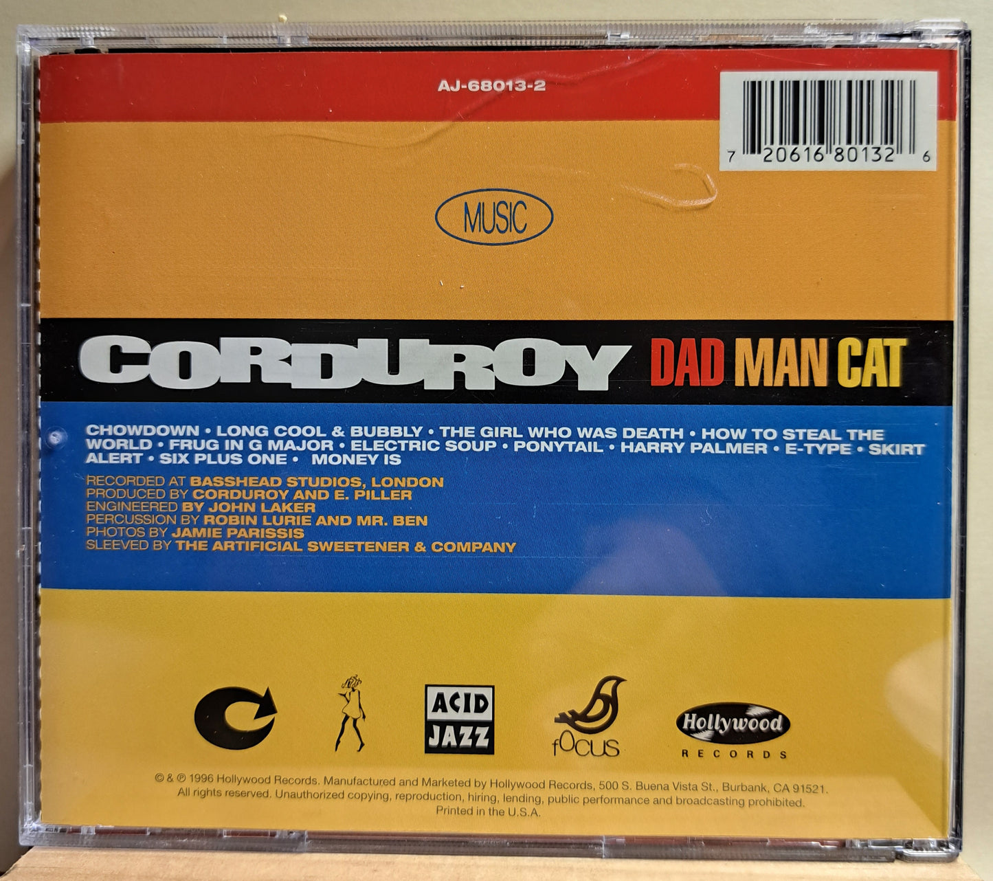 Corduroy - Dad Man Cat (cd)