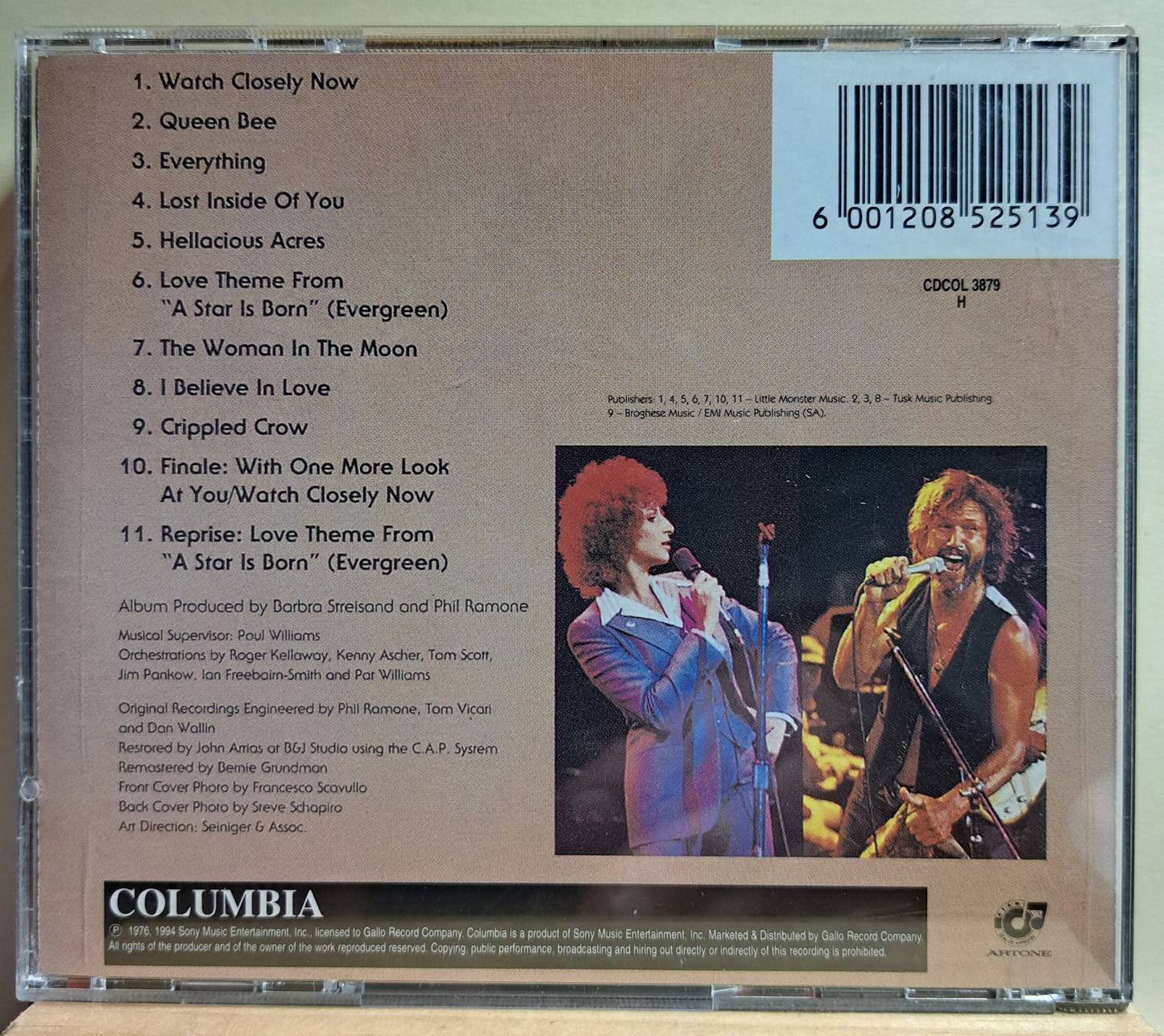 Barbra Streisand & Kris Kristofferson - A star is born (cd)