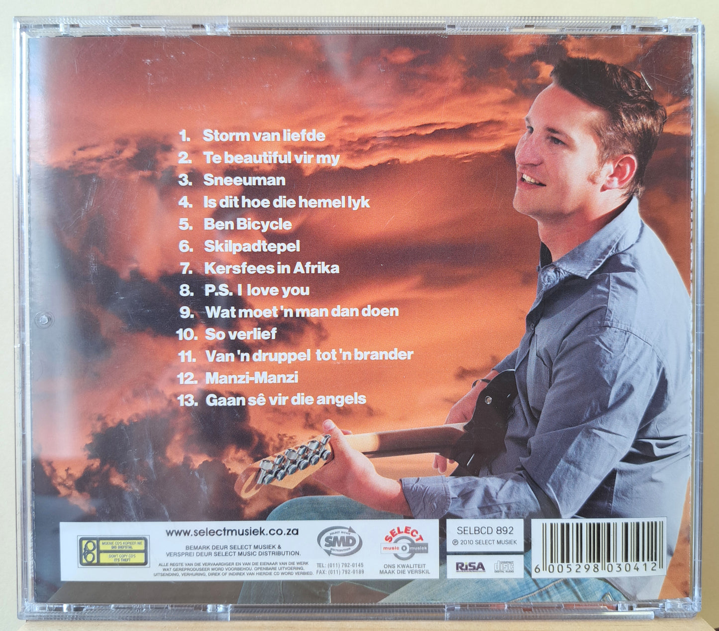 Adam Tas - Storm van liefde (cd)