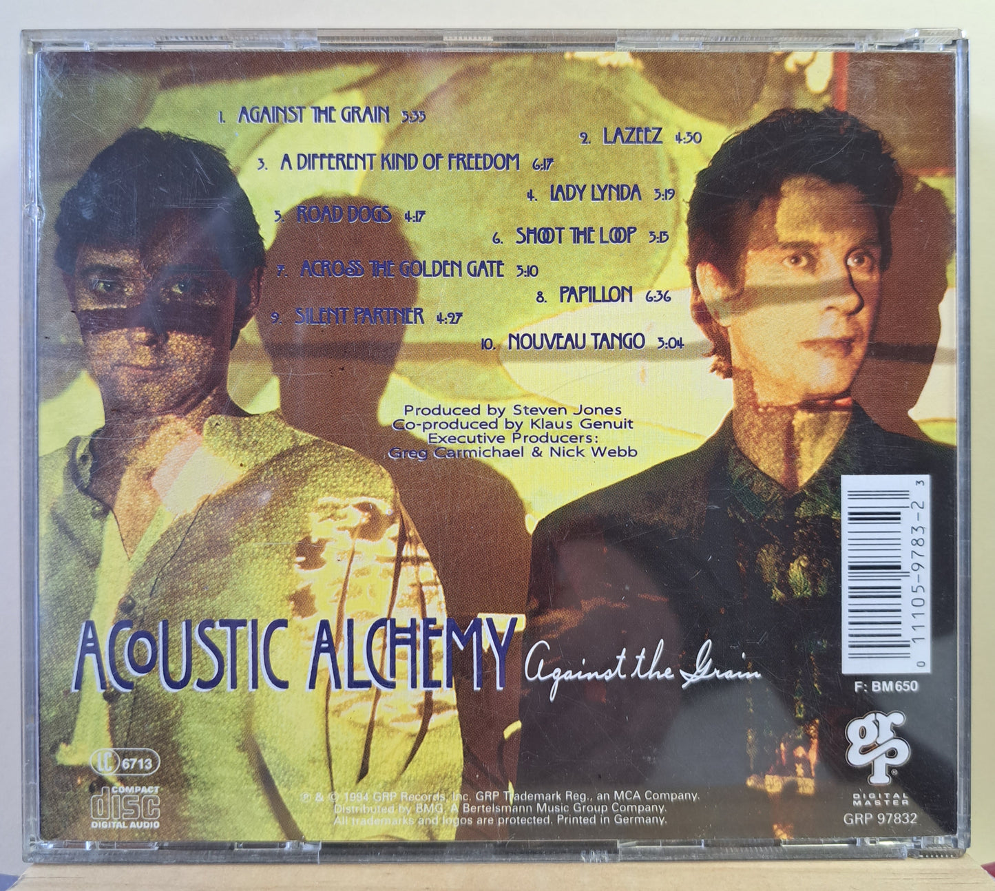 Acoustic Alchemy - Against the grain (cd)