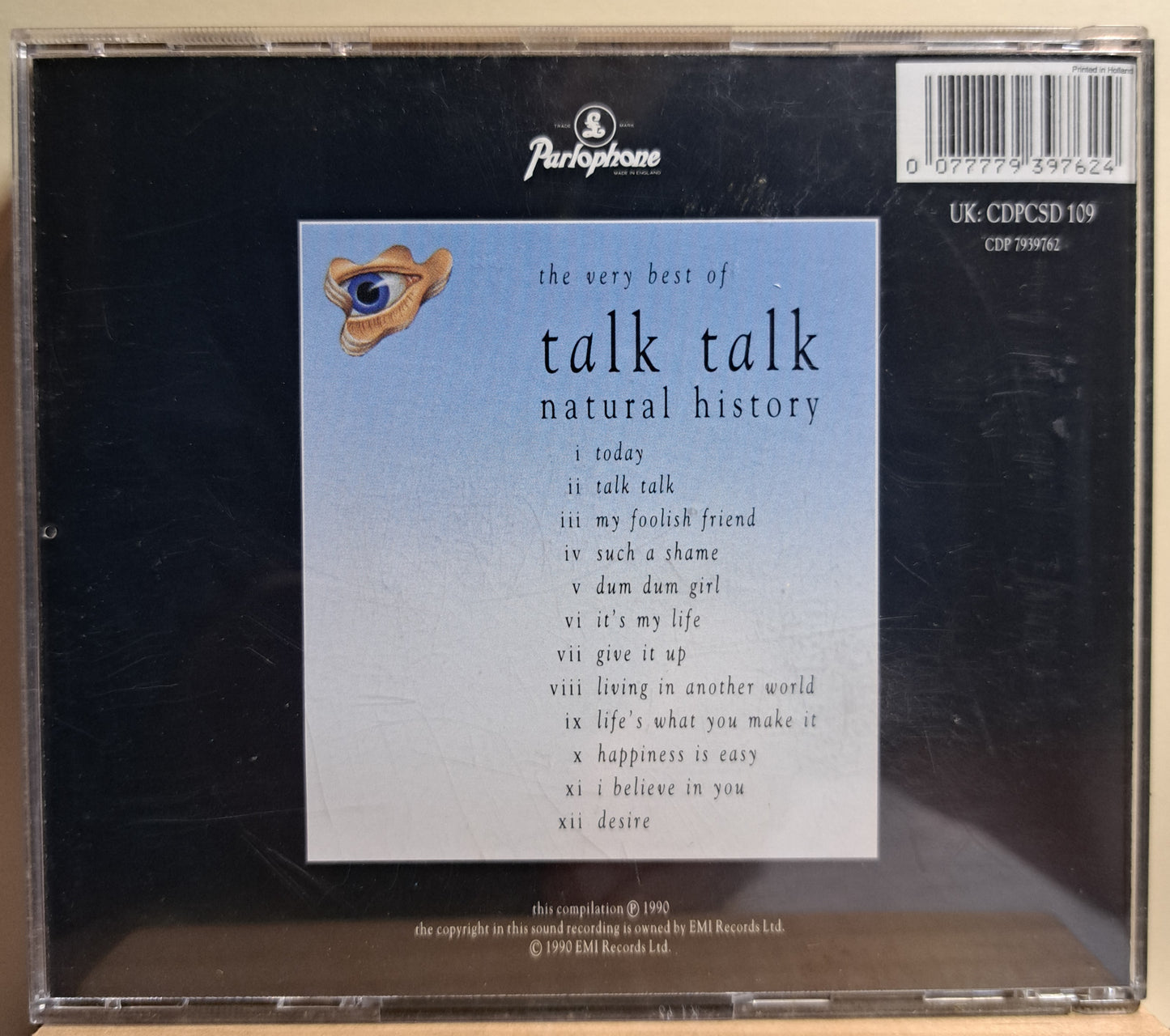 Talk Talk - Natural History ( the very best of..) cd