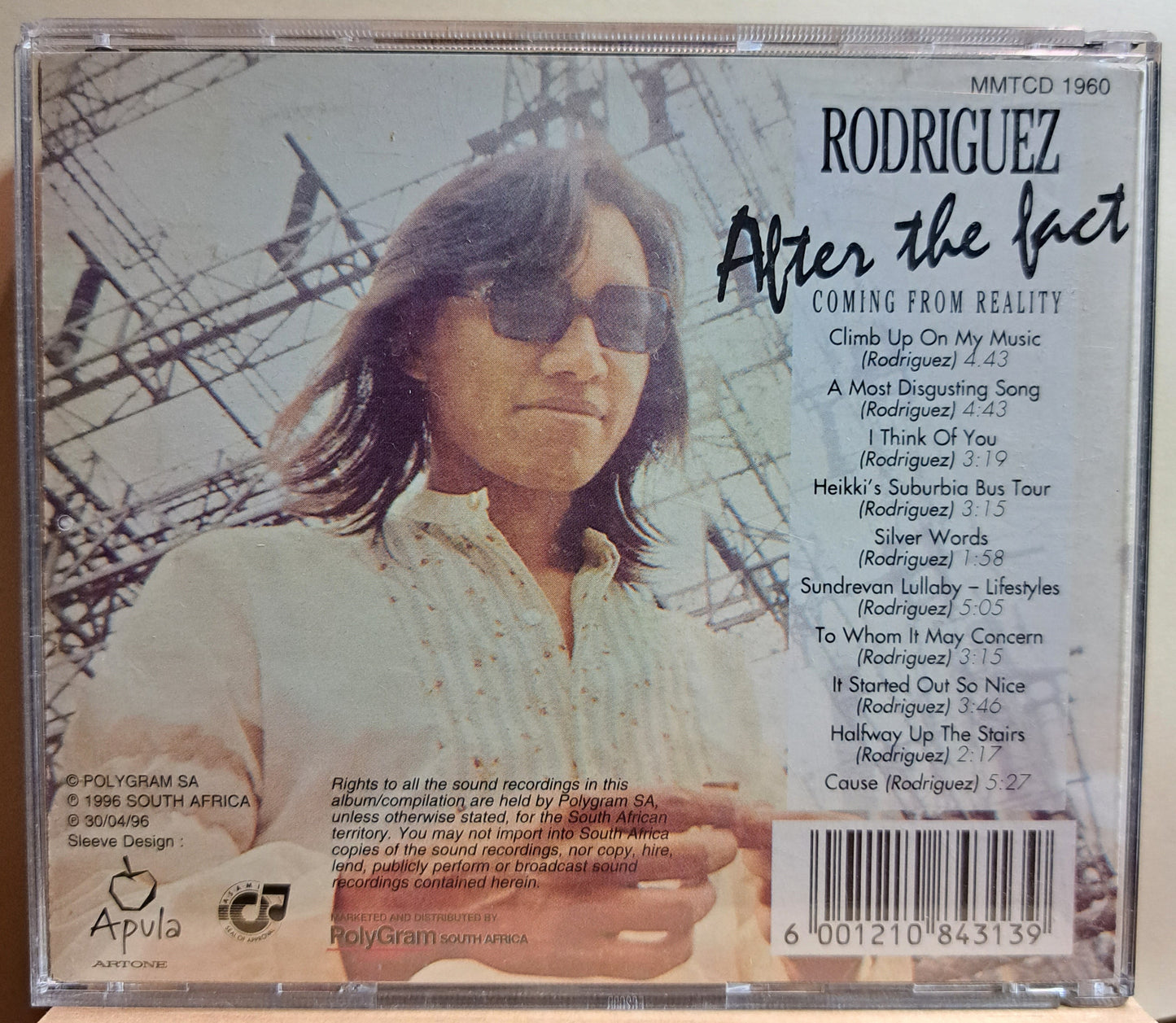 Rodriguez - After the fact (coming from reality) cd