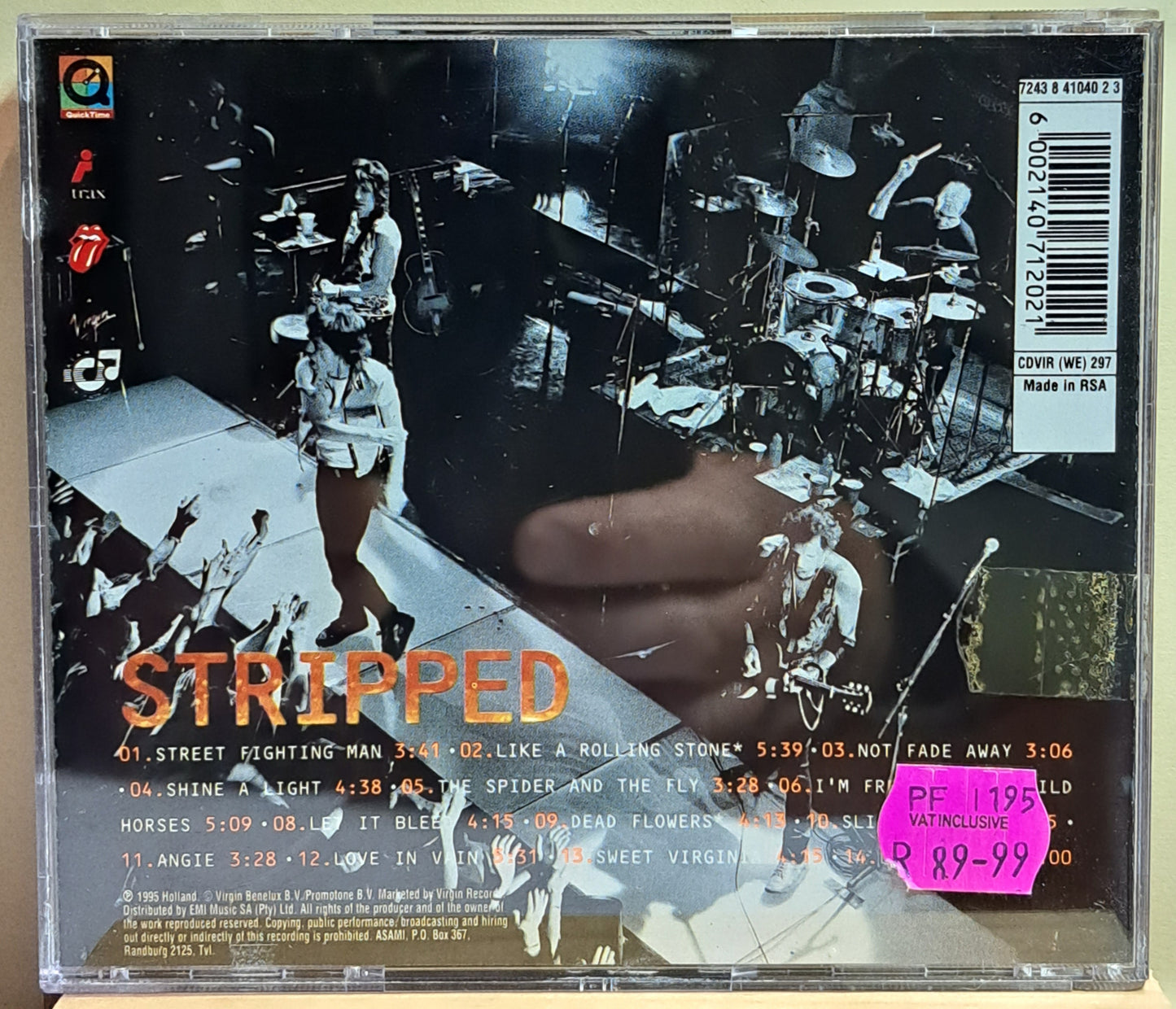 The Rolling Stones - Stripped (cd)