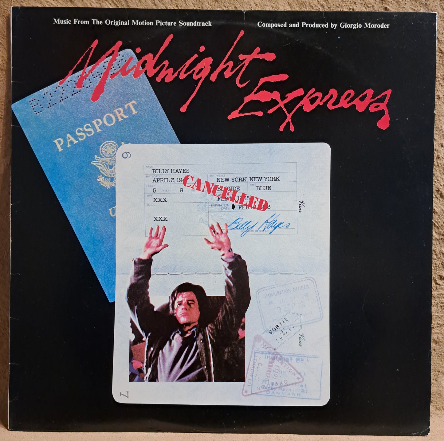 Midnight Express - Soundtrack composed and produced by Giorgio Moroder