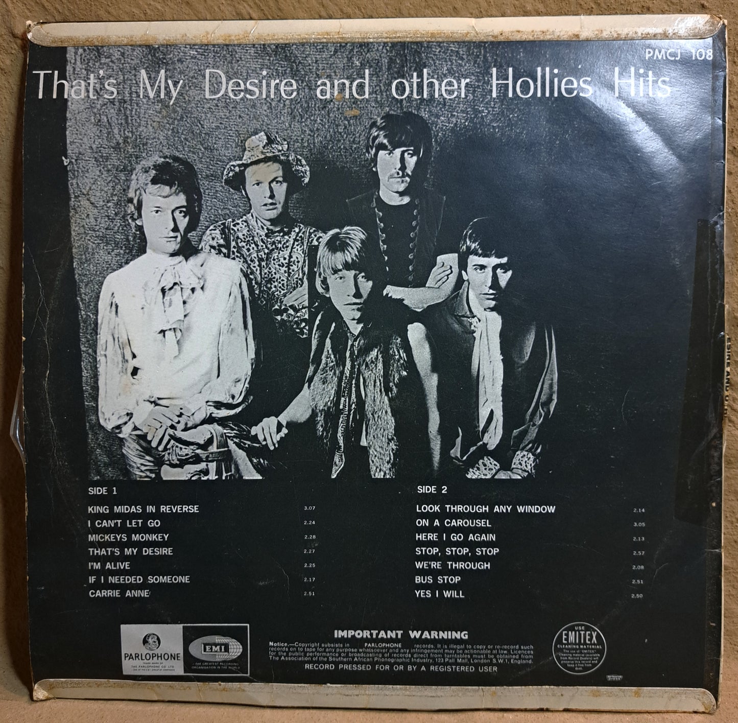 The Hollies - That's my desire and other hits