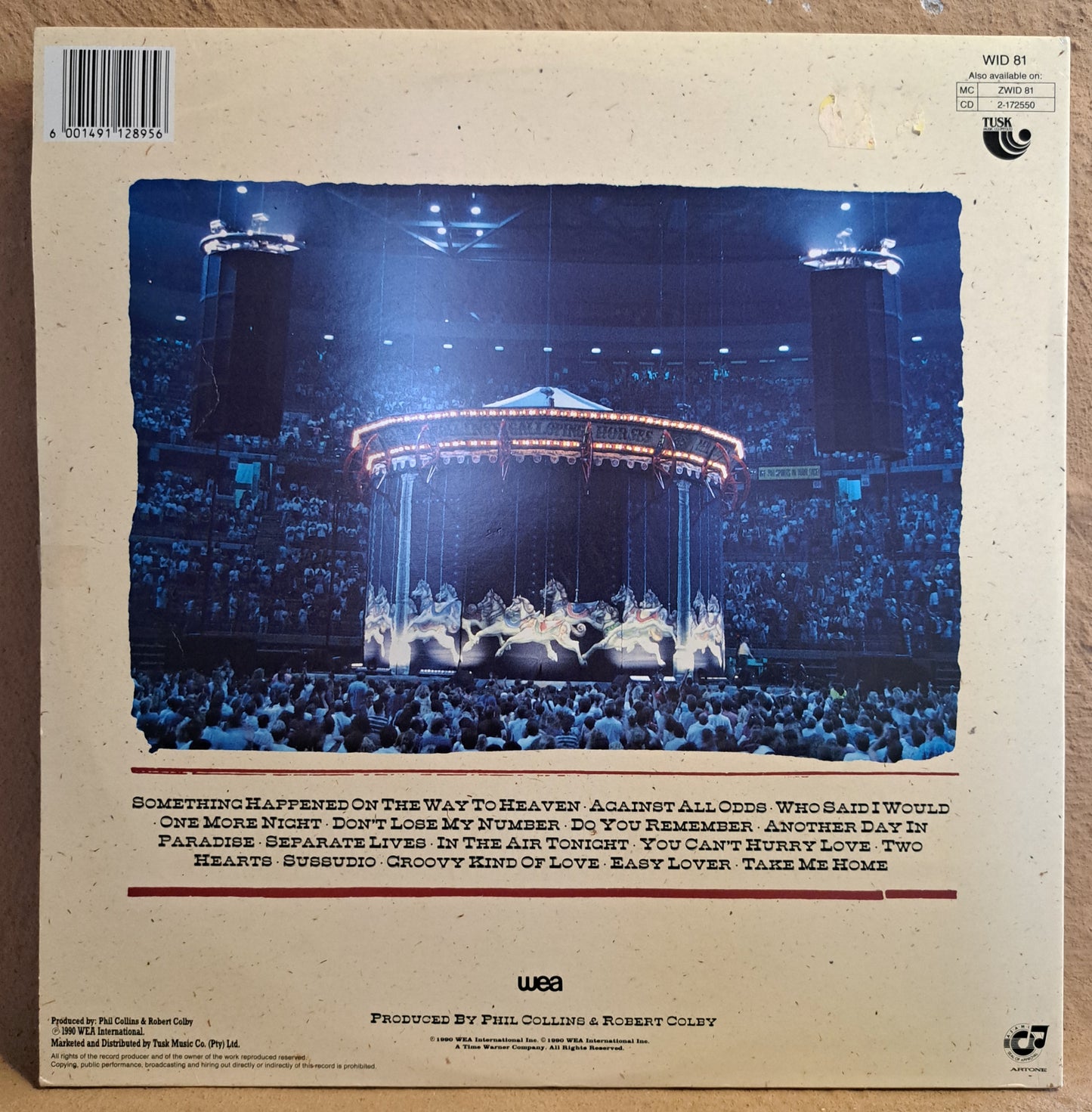 Phil Collins - Serious Hits...Live! (double lp)