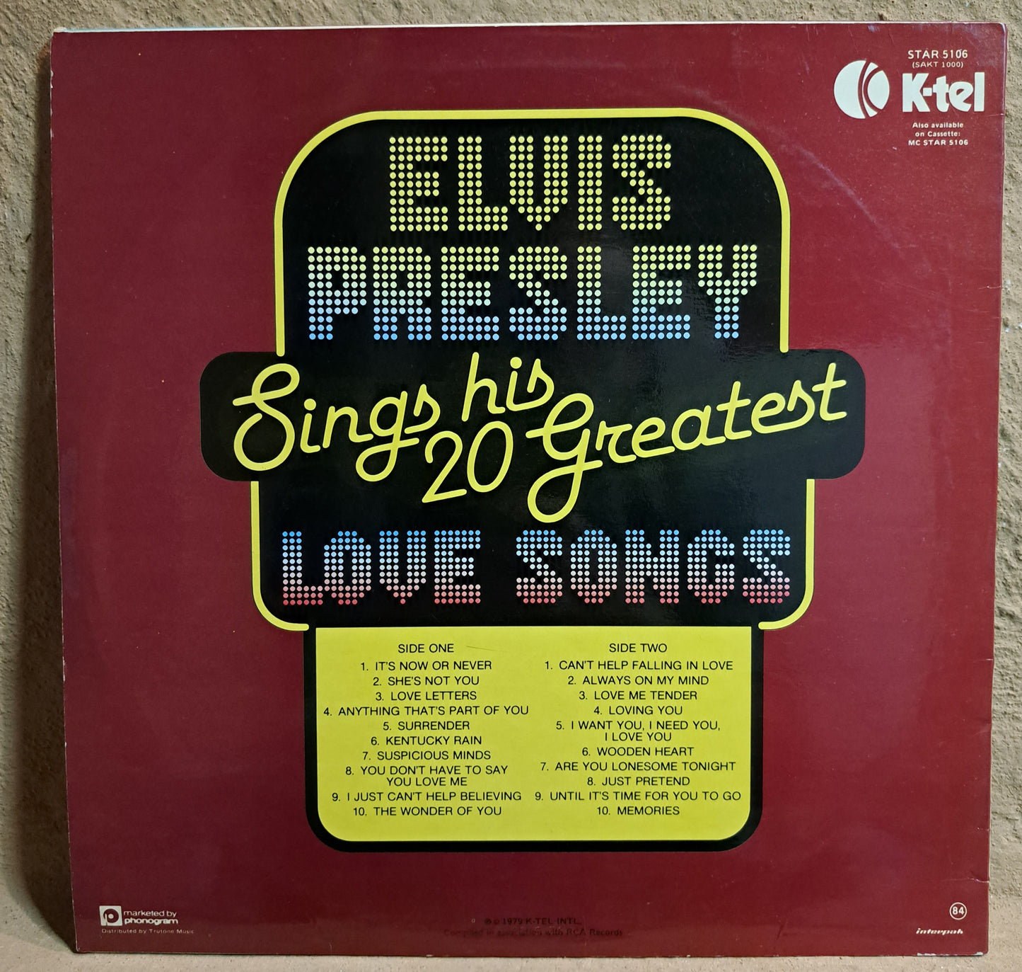 Elvis Presley - 20 Greatest Love Songs