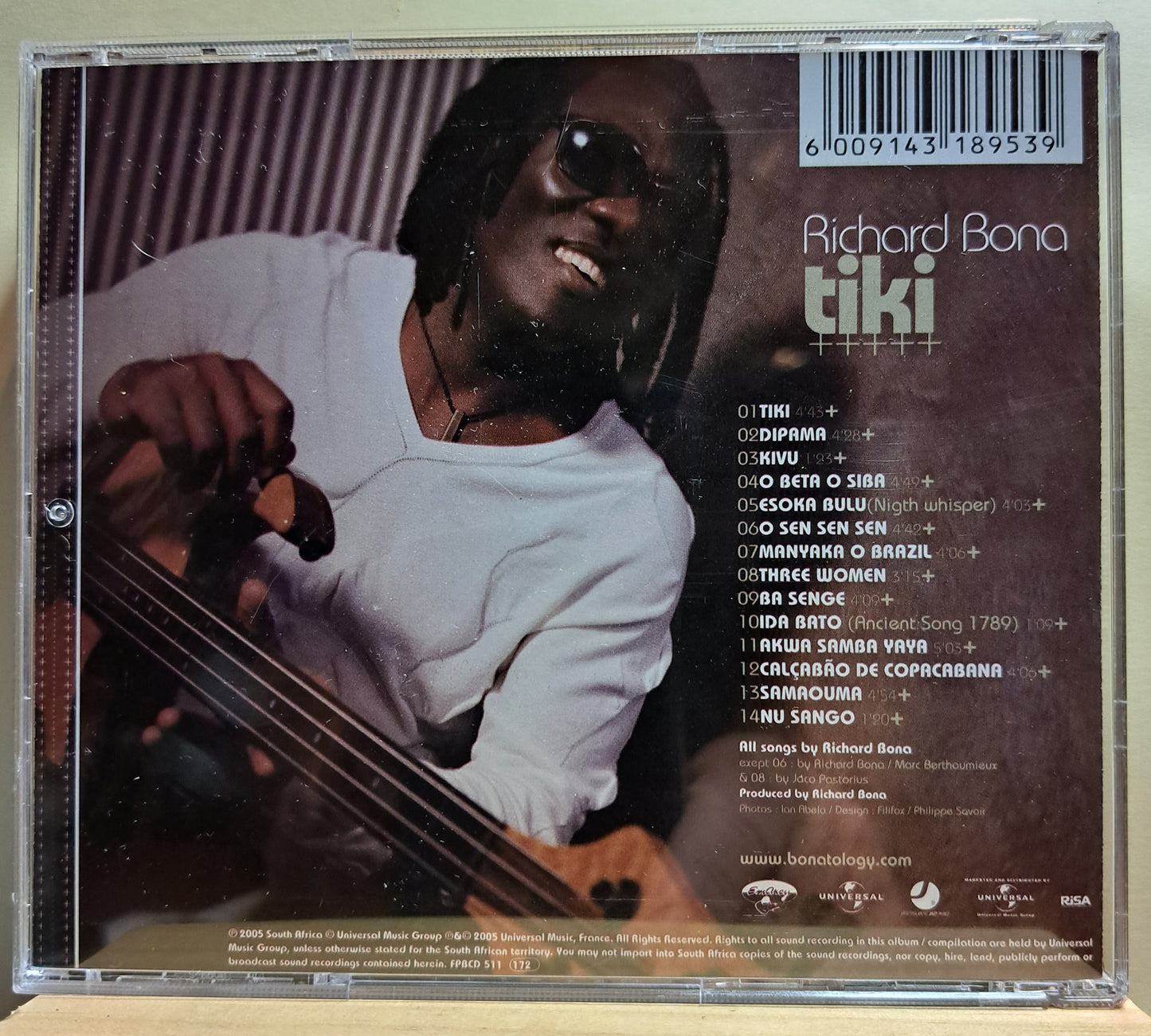 Richard Bona - Tiki (cd)