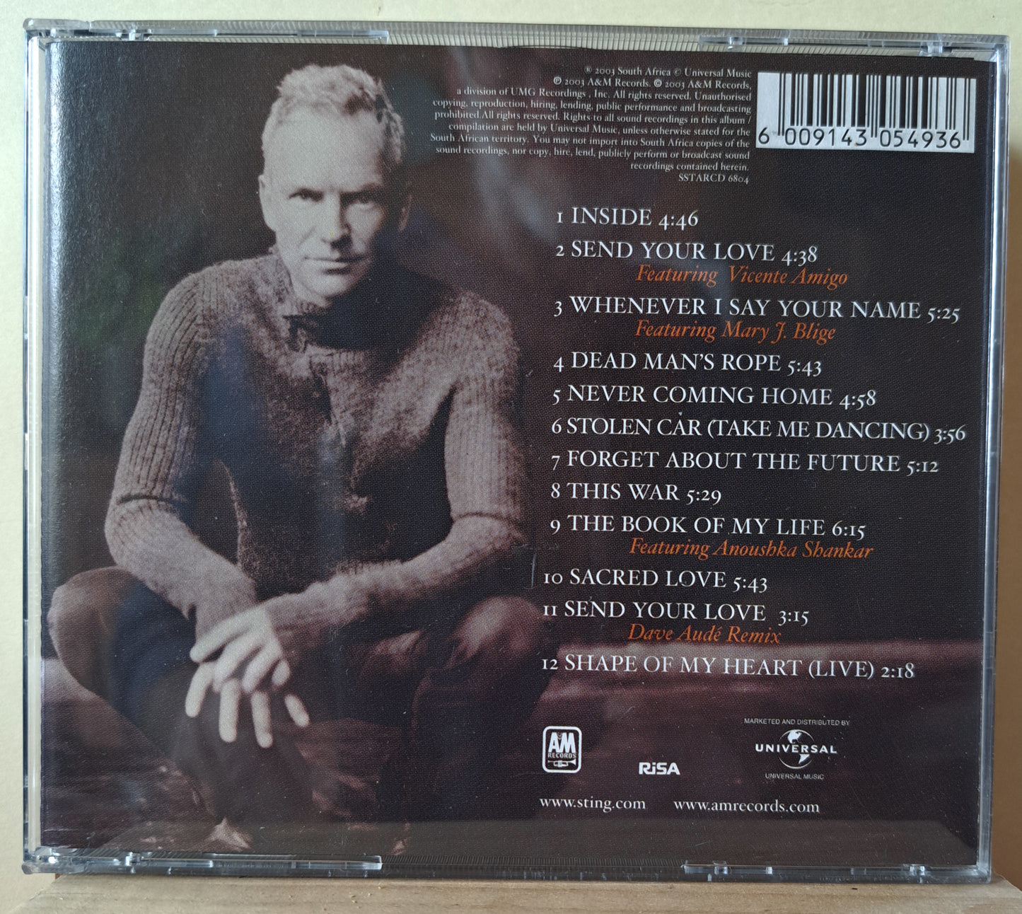 Sting - Sacret Love (cd)