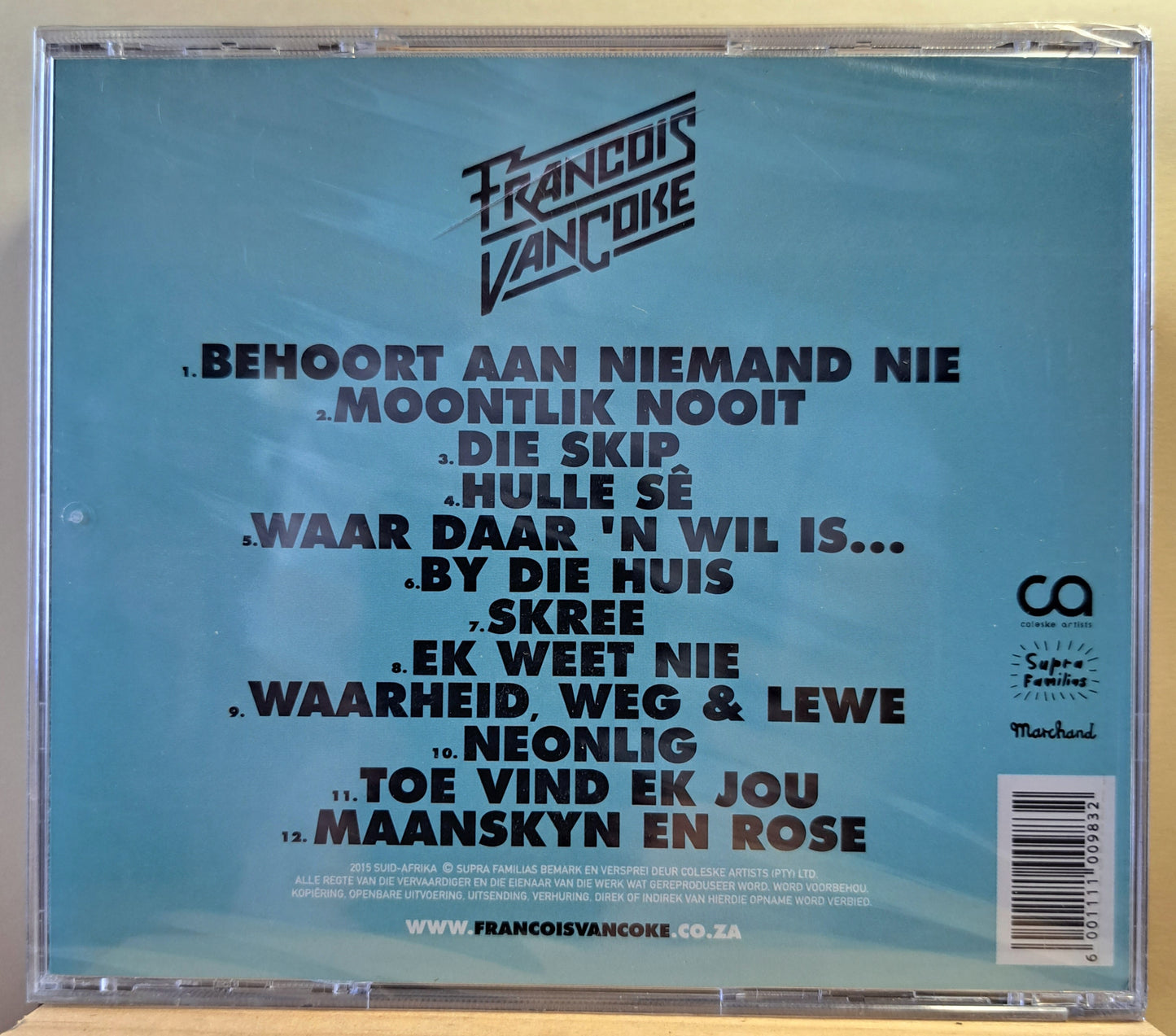 Francois Van Coke - Francois Van Coke (cd, new)