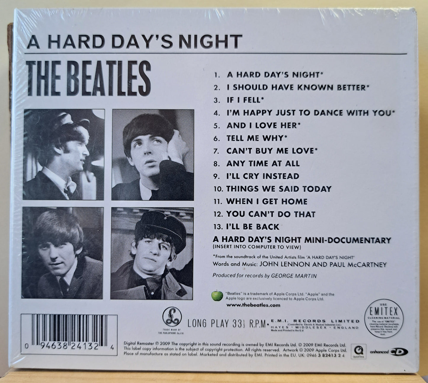 The Beatles - A hard day's night (cd, new)