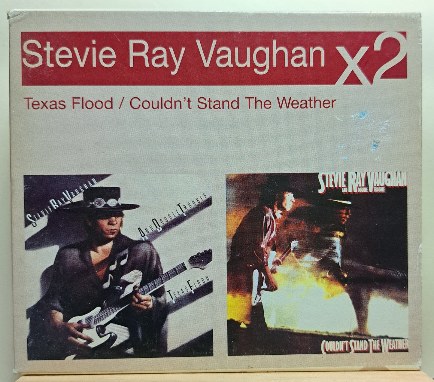 Stevie Ray Vaughan - Texas Flood + Couldn't stand the weather (2 Disc combo cd pack)