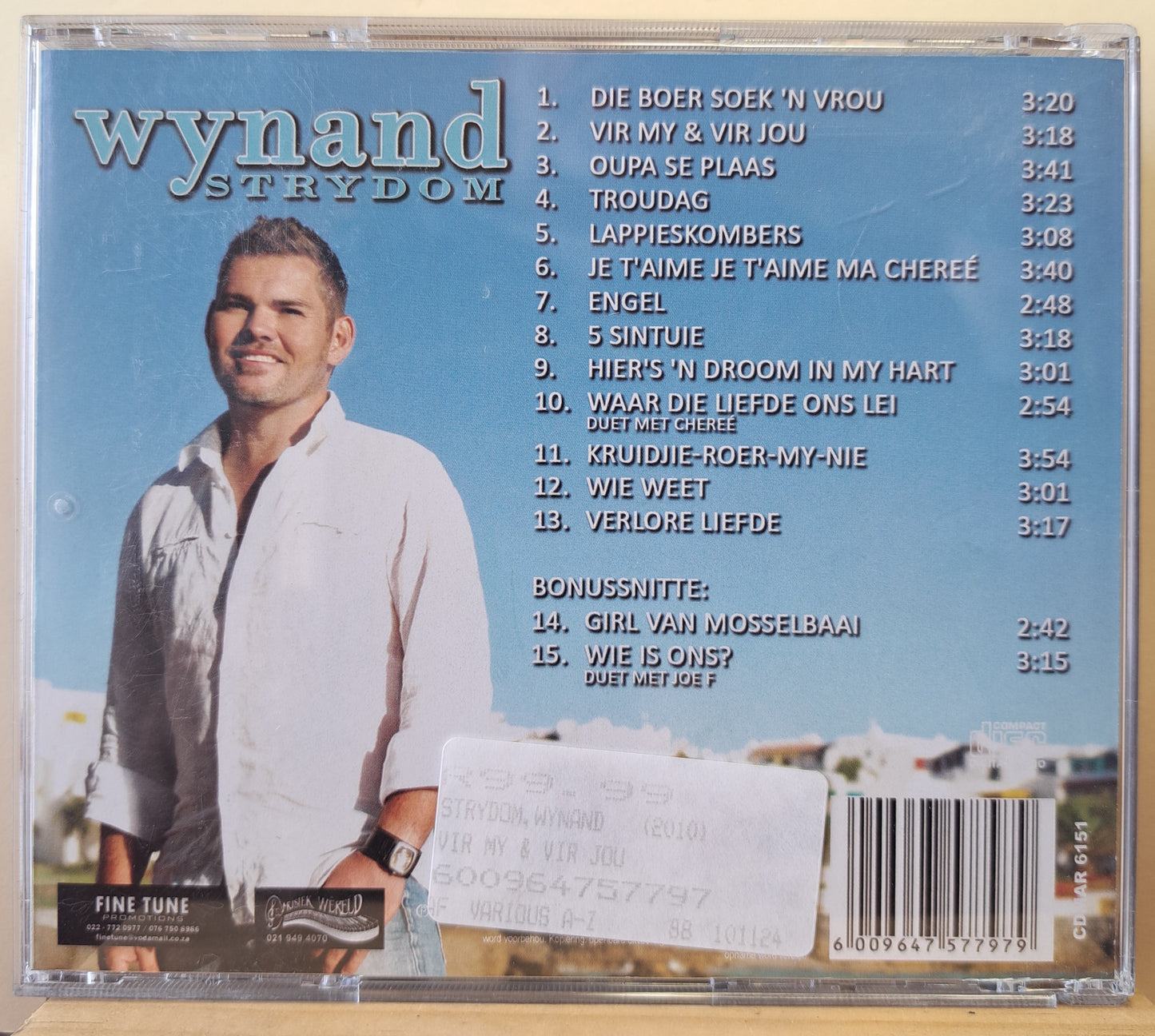 Wynand Strydom - Vir my & Vir jou (cd)